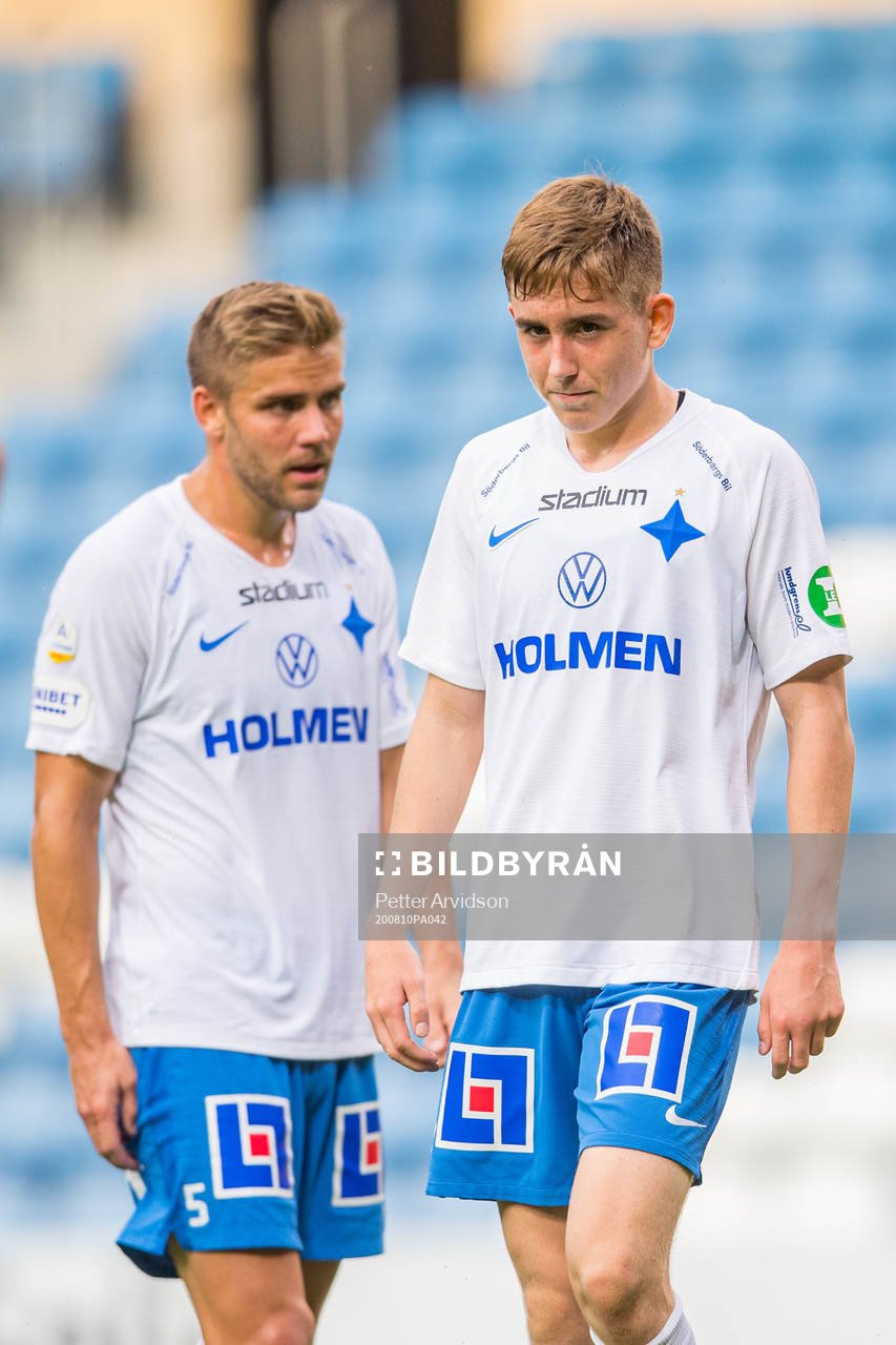 IFK Norrköpings Ísak Bergmann Jóhannesson och