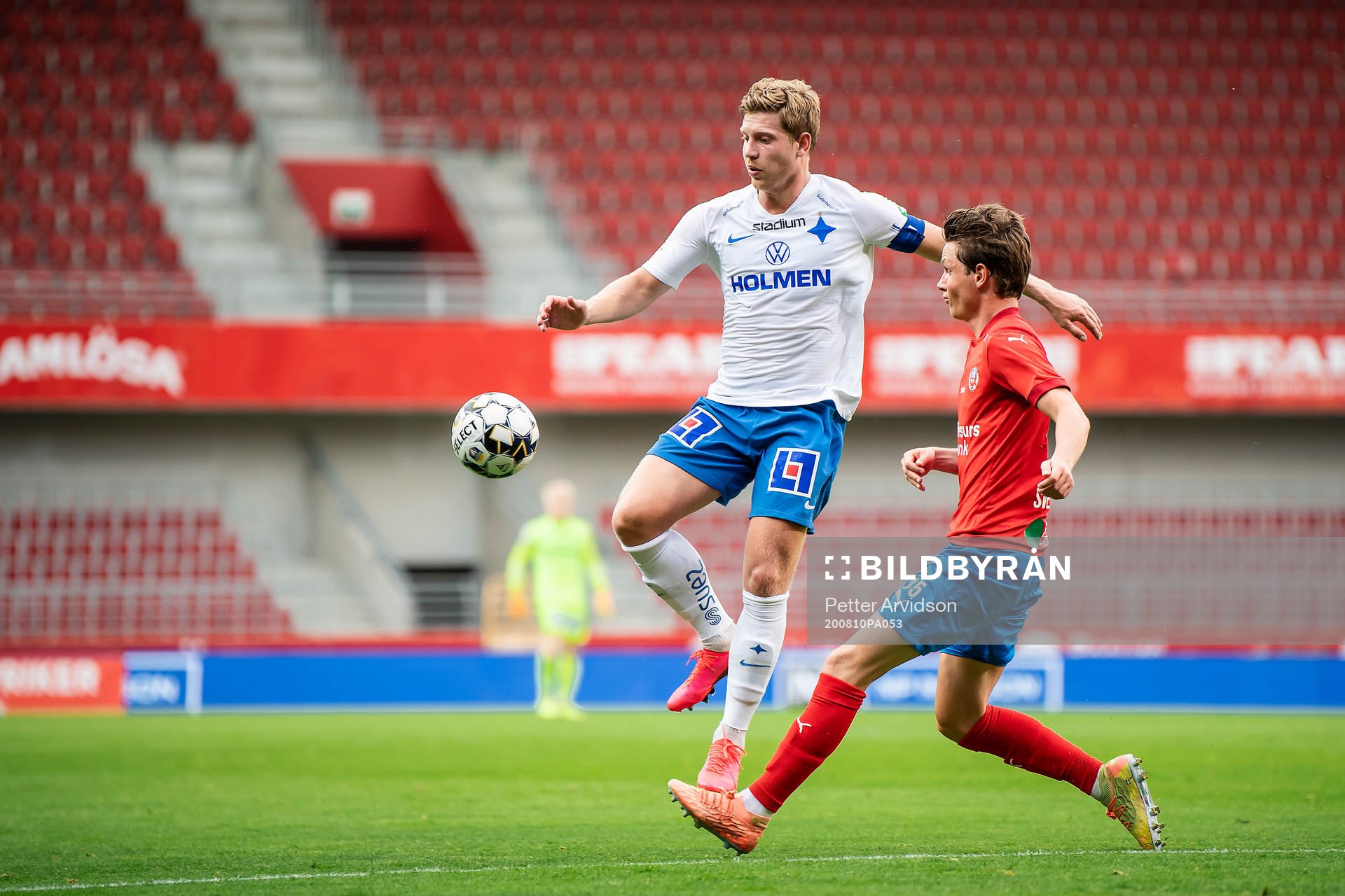 IFK Norrköpings Alexander Fransson och Helsingborgs Max