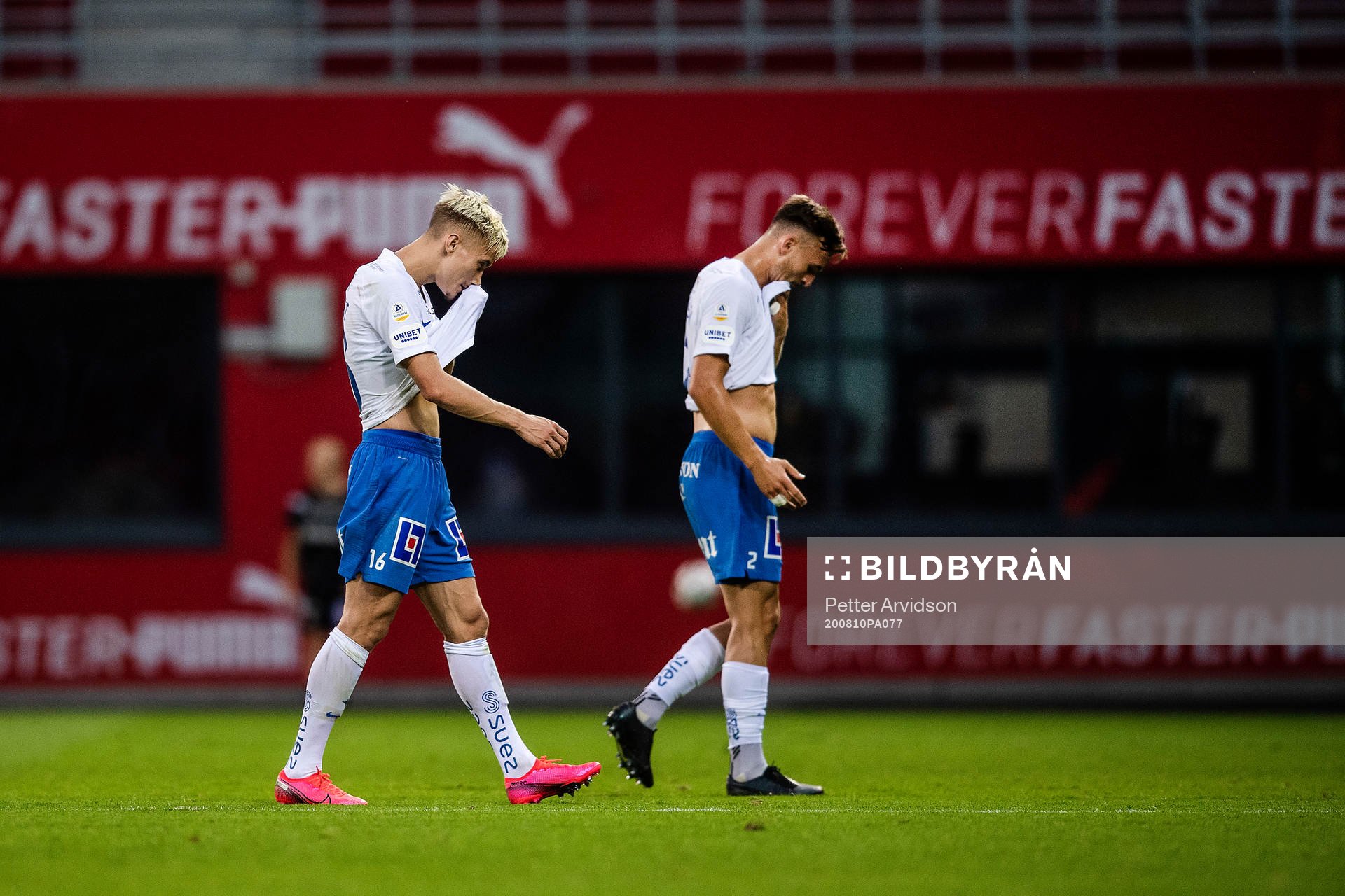 IFK Norrköpings Pontus Almqvist och Henrik Castegren deppar