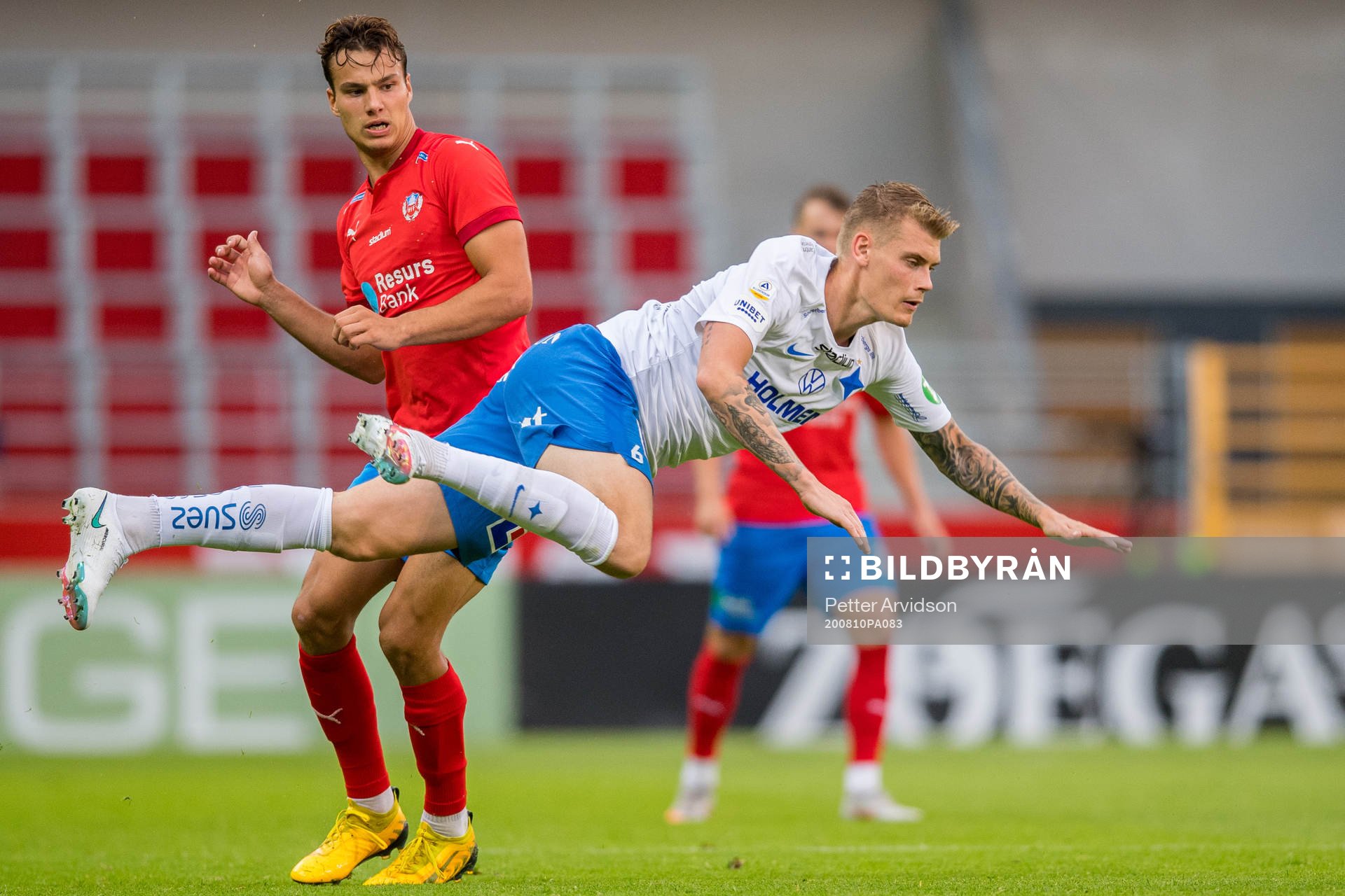 Helsingborgs Assad Al Hamlawi och IFK Norrköpings Eric