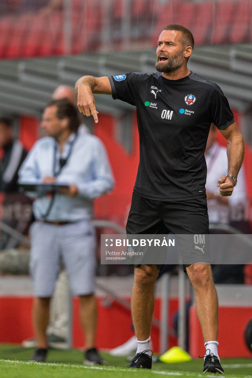 Helsingborgs tränare Olof Mellberg