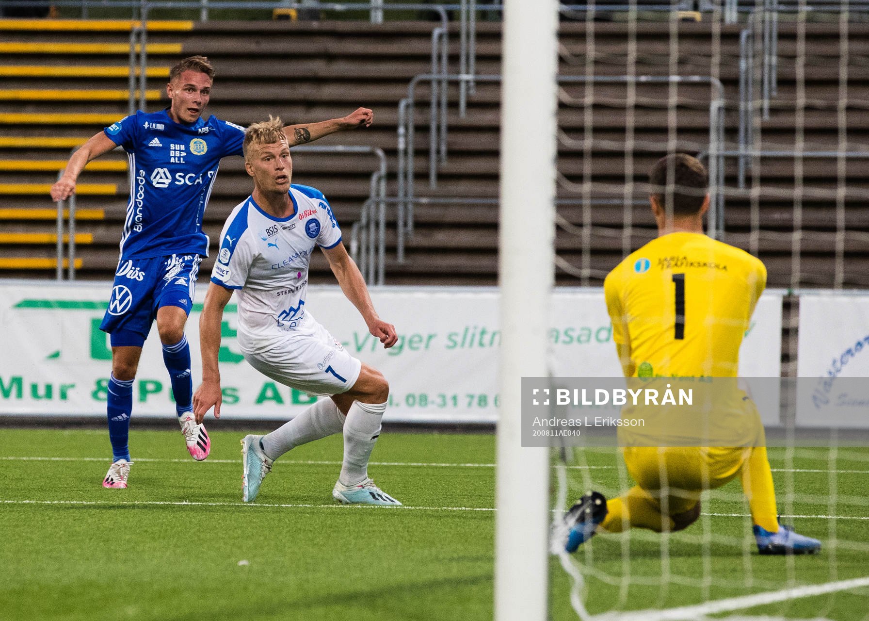 Sundsvalls Albin Palmlöf med ett skott förbi Akropolis
