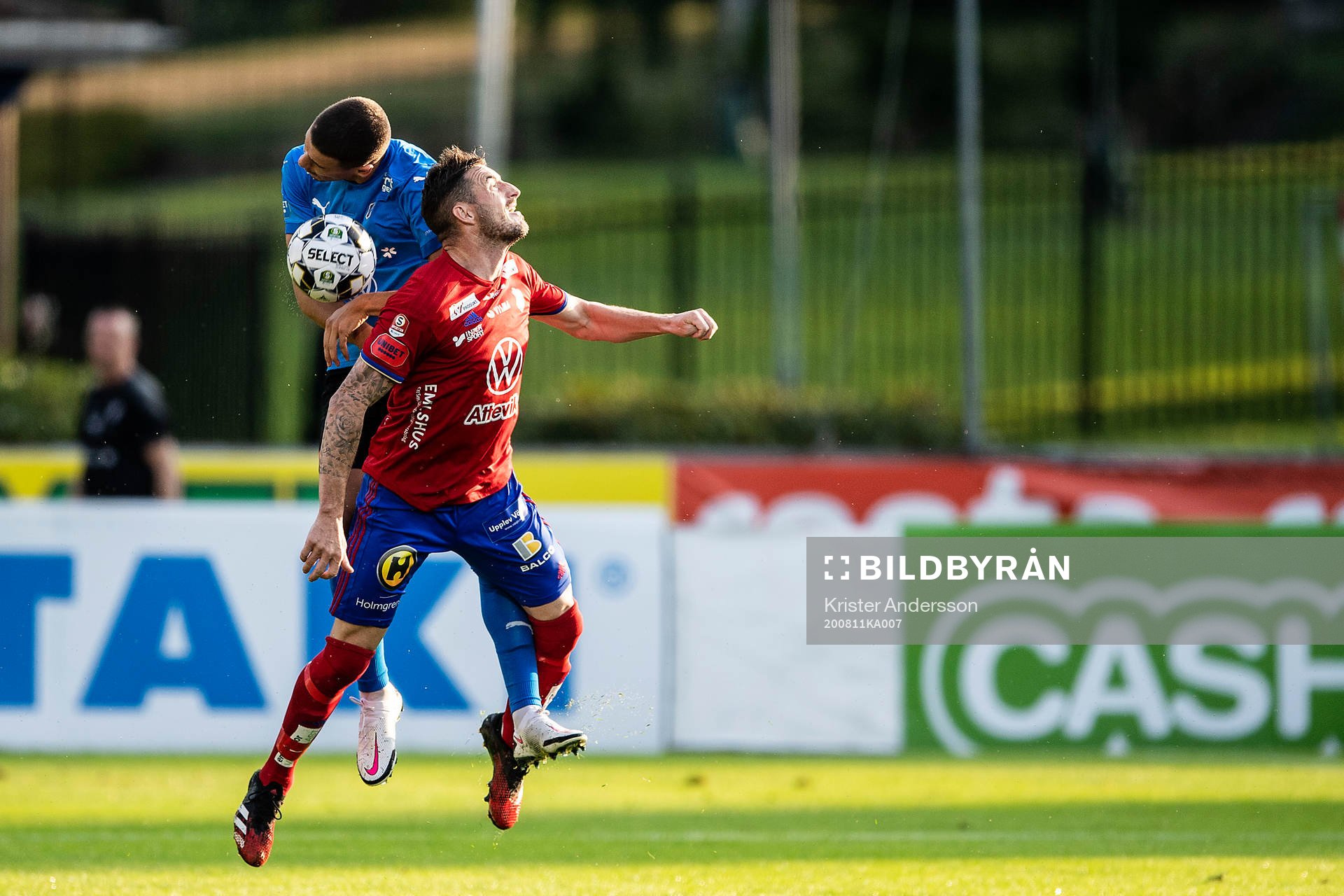 Halmstads Edvin Kurtulus och Östers James Keene