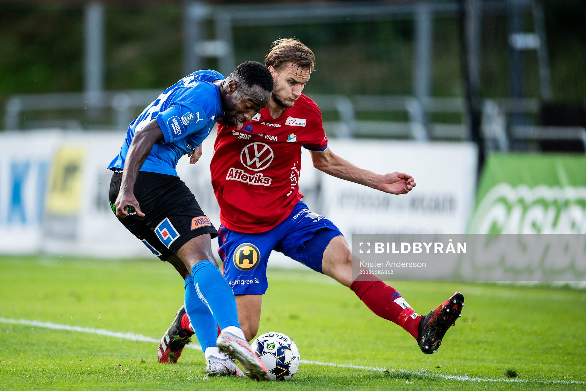 Halmstads Sadat Karim och Östers Månz Berg