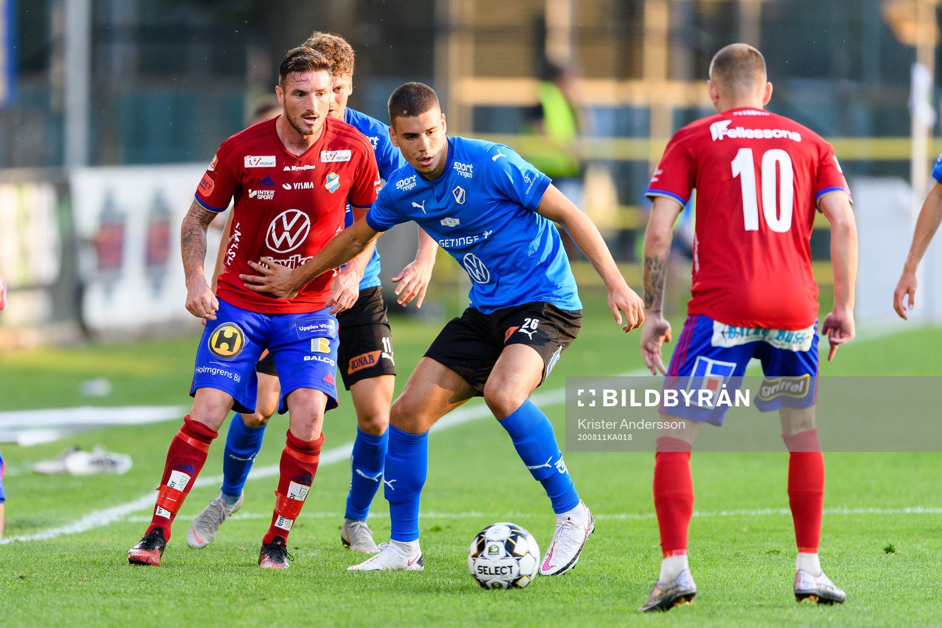Östers James Keene och Halmstads Edvin Kurtulus