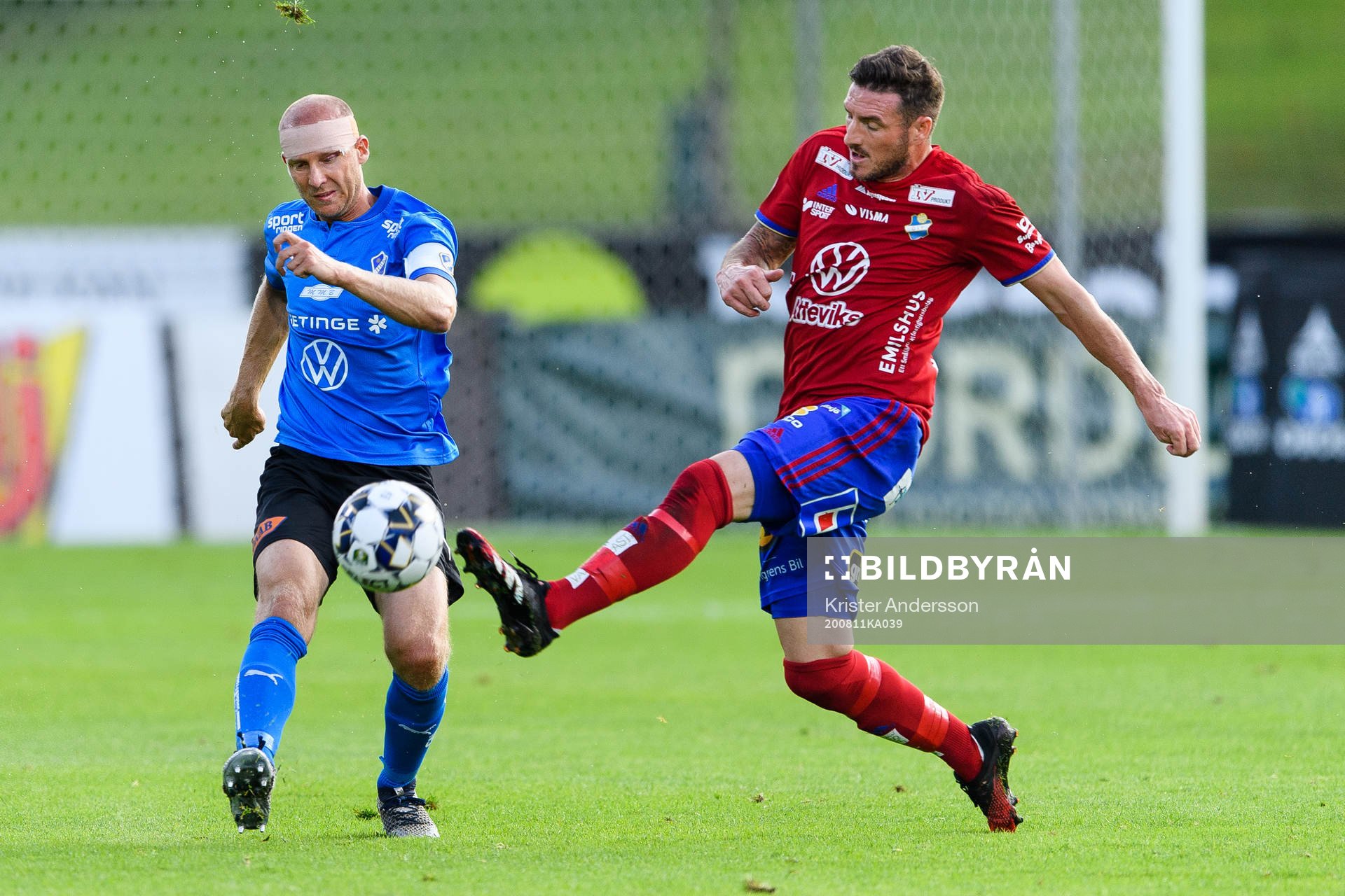 Halmstads Andreas Johansson och Östers James Keene