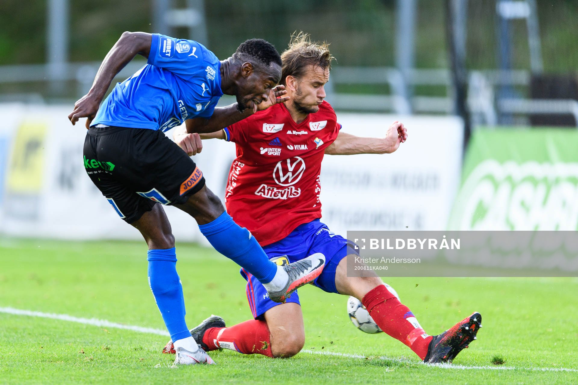 Halmstads Sadat Karim och Östers Månz Berg
