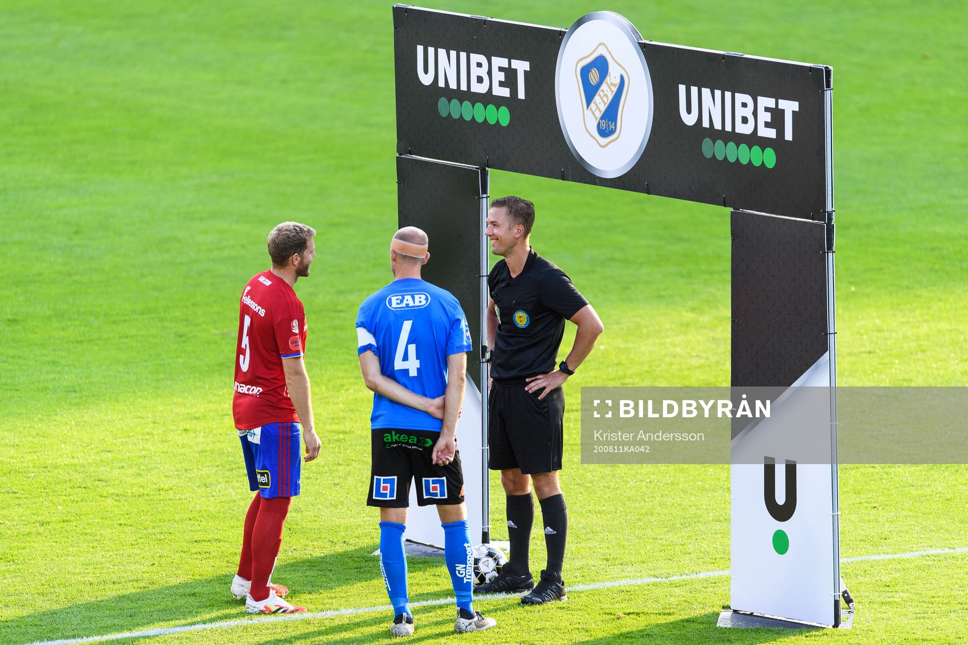 Östers Stefan Karlsson, Halmstads Andreas Johansson och