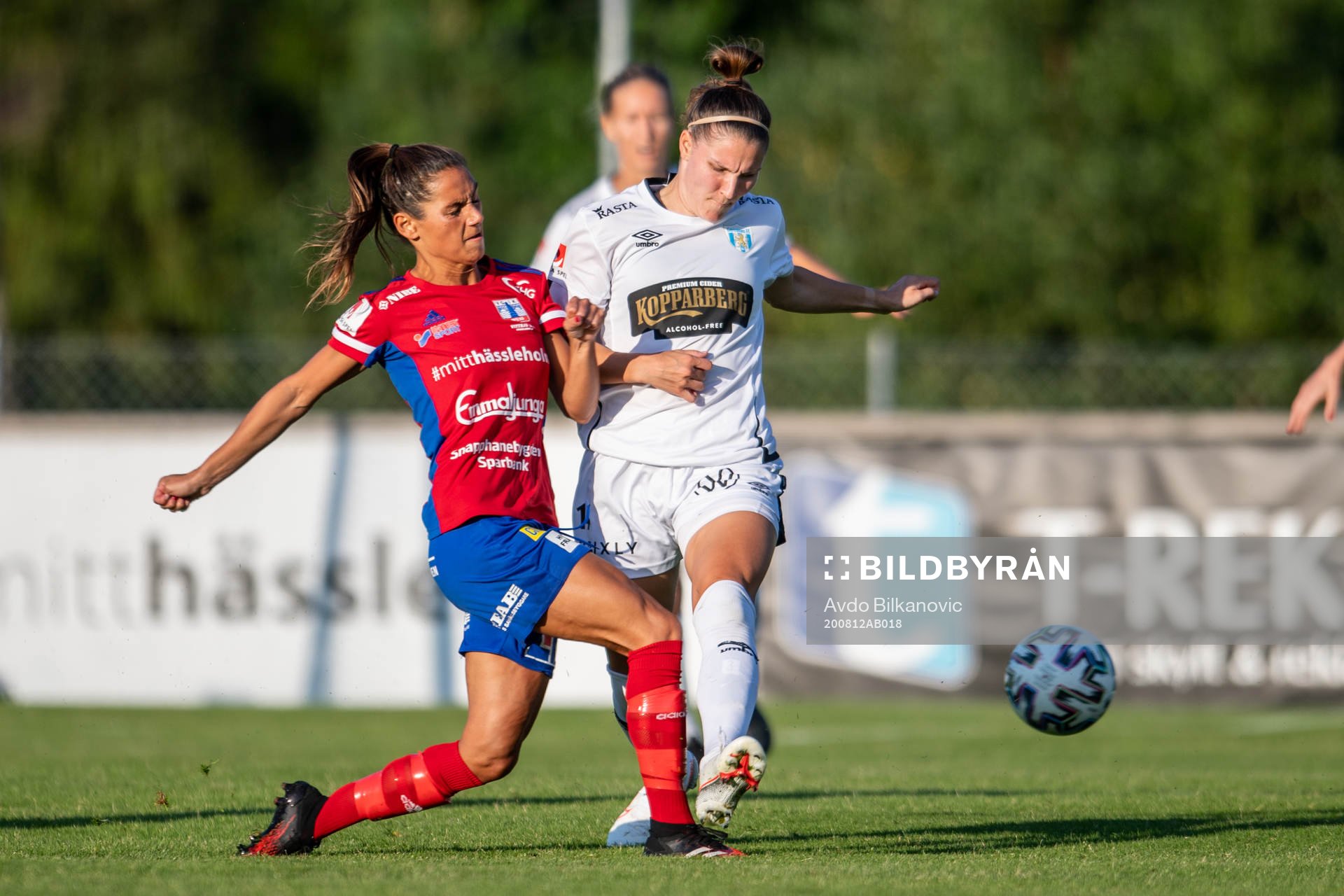 Vittsjös Lisa Klinga och Göteborgs Natalia Kuikka