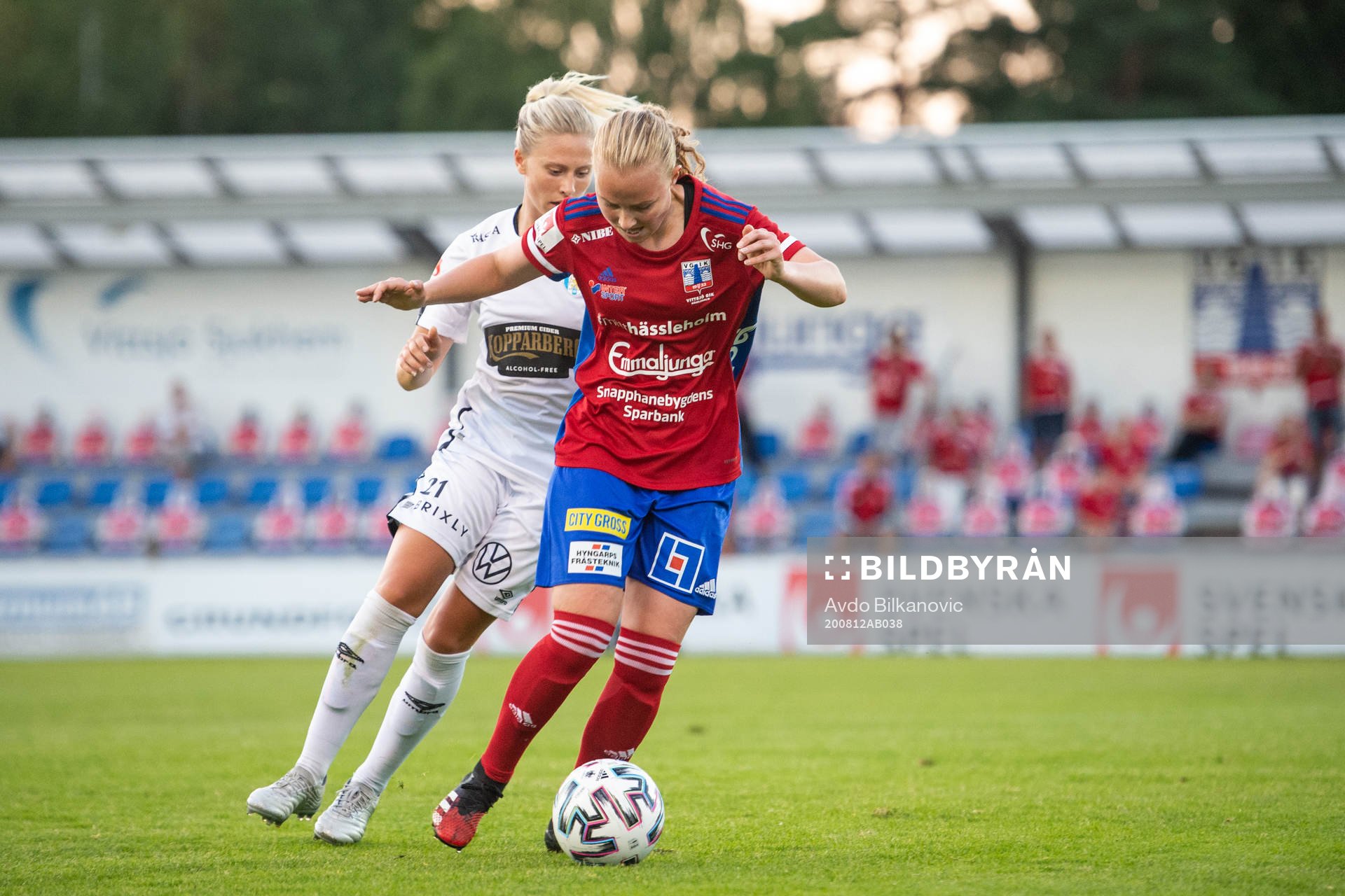 Vittsjös Ebba Wieder  och Göteborgs Rebecka Blomqvist
