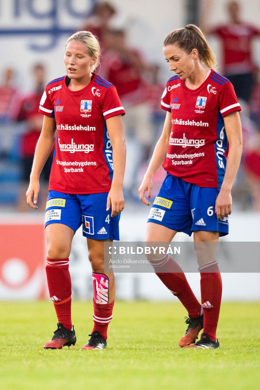 Vittsjös Saga Jontoft och Clara Markstedt deppar
