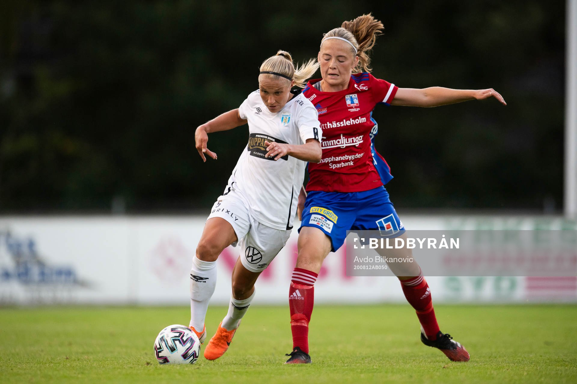 Göteborgs Emma Koivisto och Vittsjös Paulina Nyström