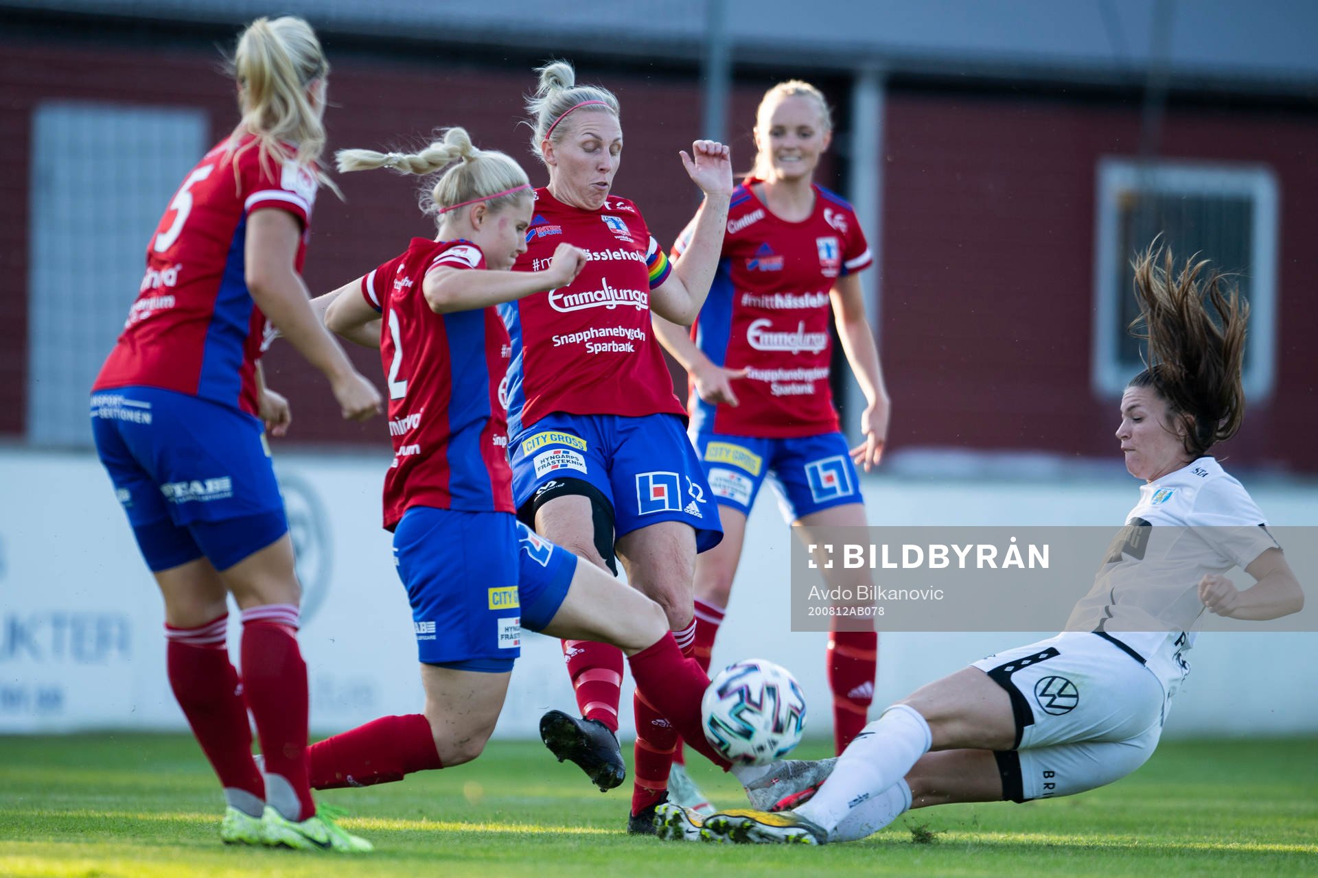 Vittsjös Mie Leth Jans och Göteborgs Pauline Hammarlund
