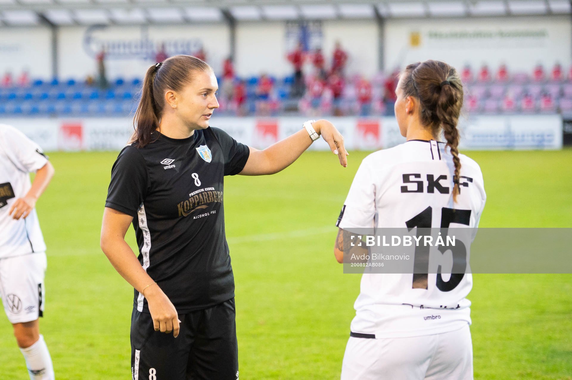 Göteborgs Vilde Böe Risa och Julia Zigiotti Olme
