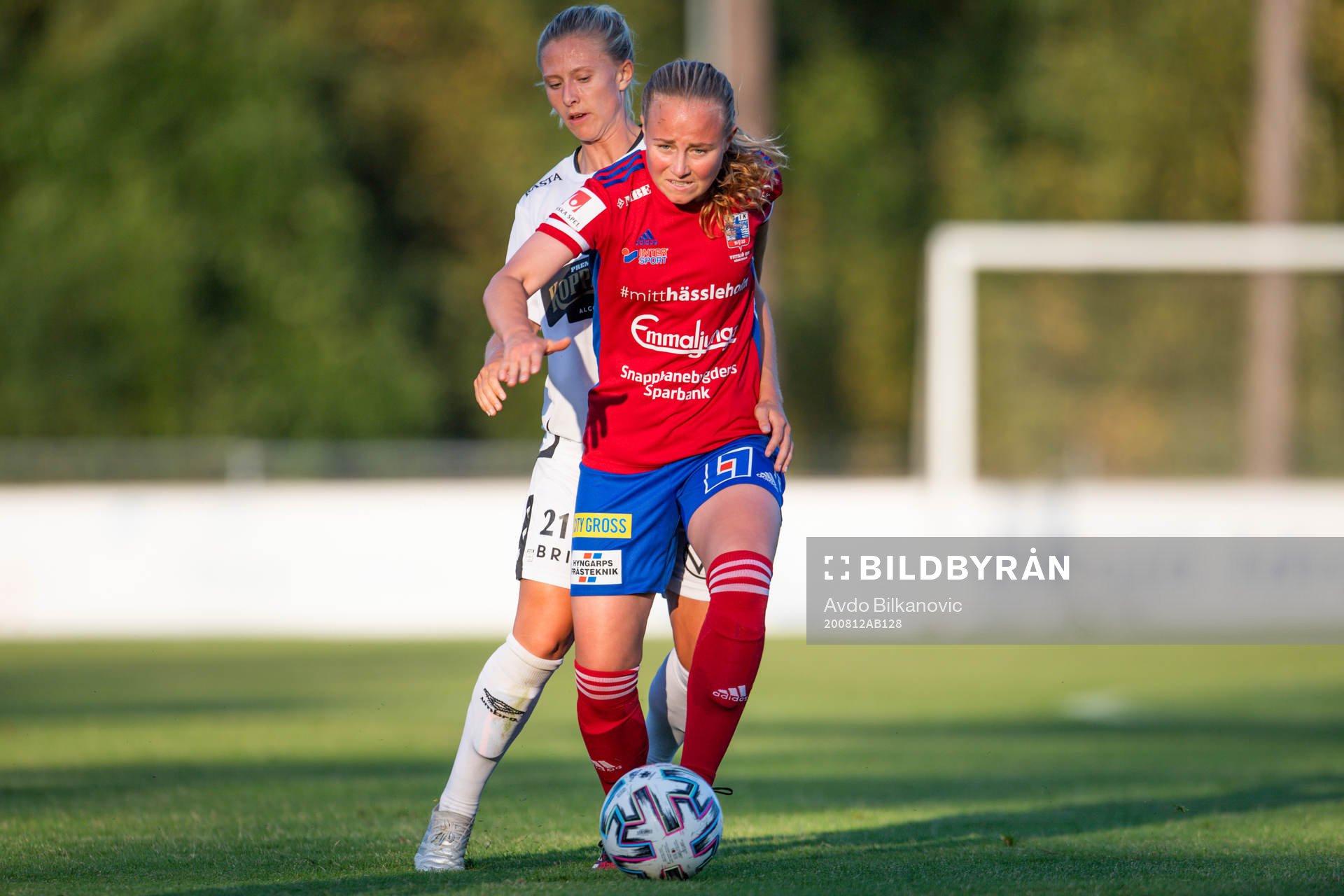 Vittsjös Ebba Wieder och Göteborgs Rebecka Blomqvist
