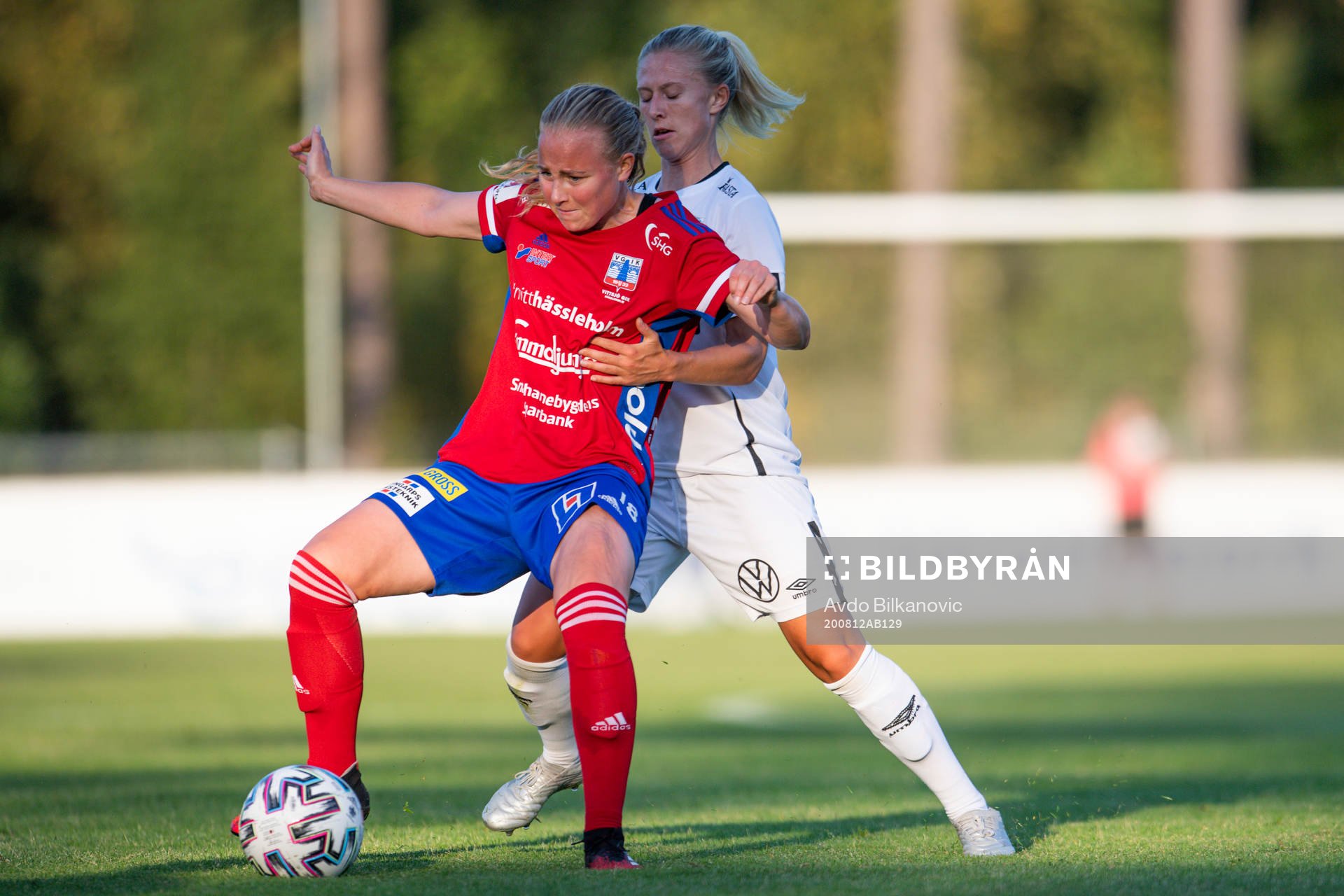 Vittsjös Ebba Wieder och Göteborgs Rebecka Blomqvist