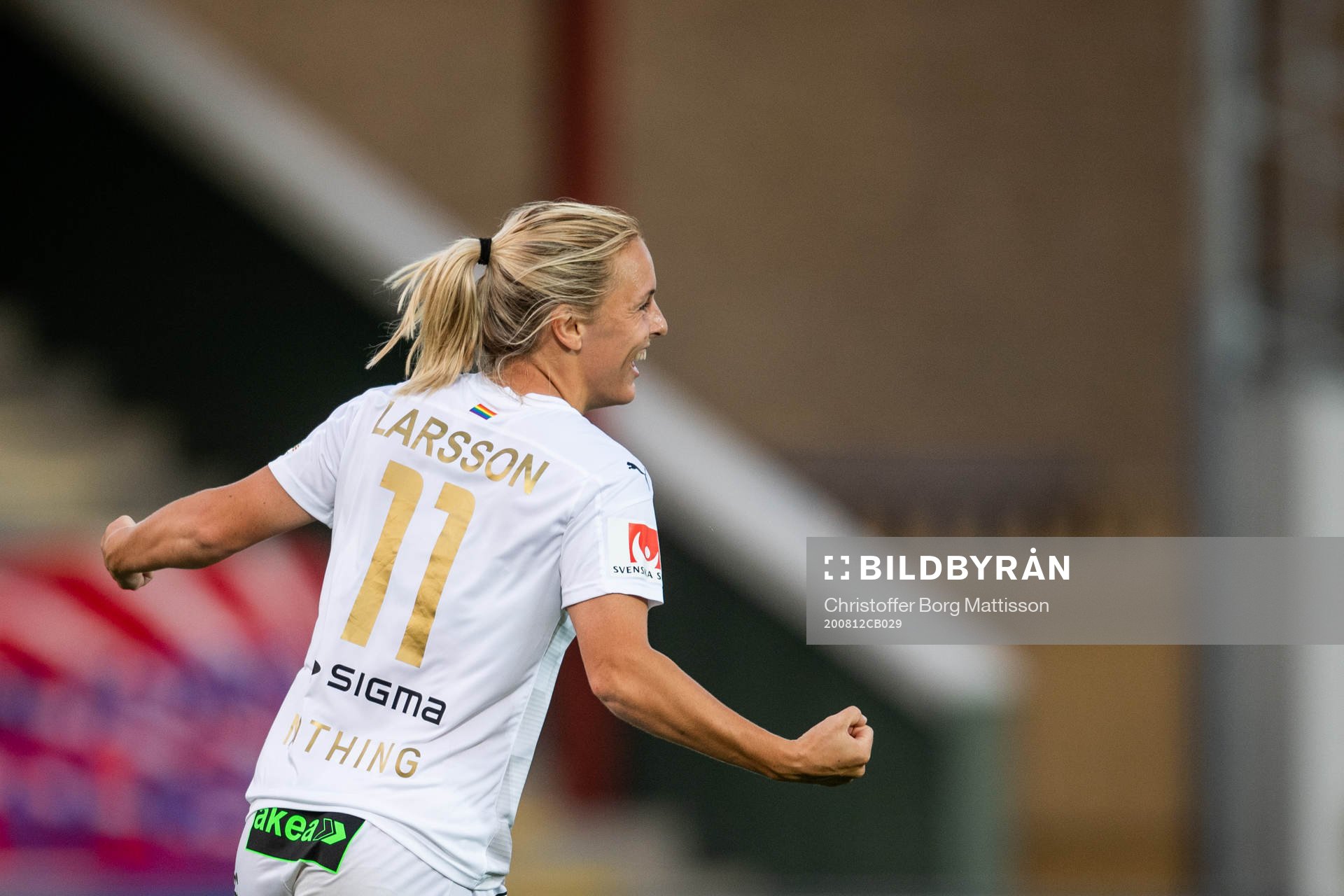 Rosengårds Mimmi Larsson jublar
