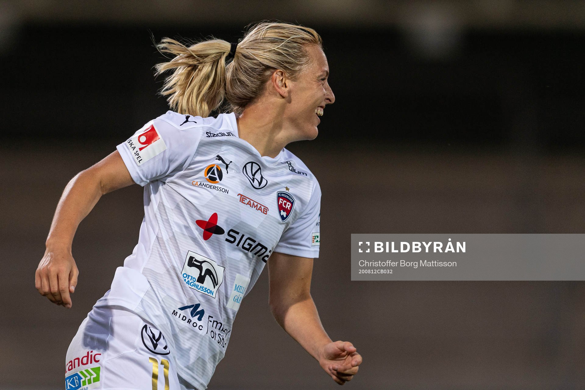 Rosengårds Mimmi Larsson jublar
