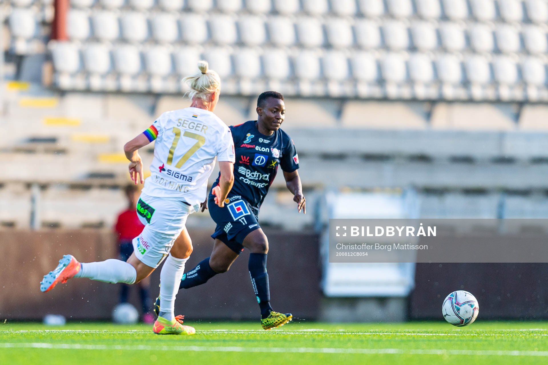Rosengårds Caroline Seger jagar Linköpings Orji Ebere