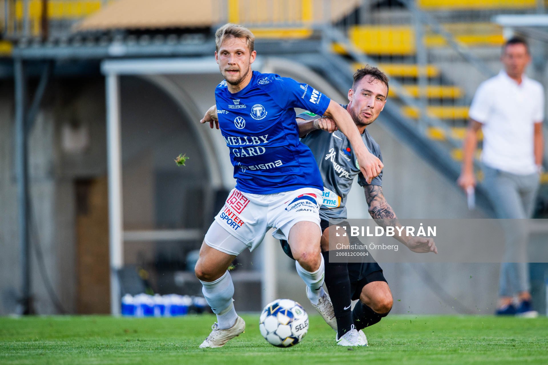 Trelleborgs Erik Andersson och Västerås Filip Tronet