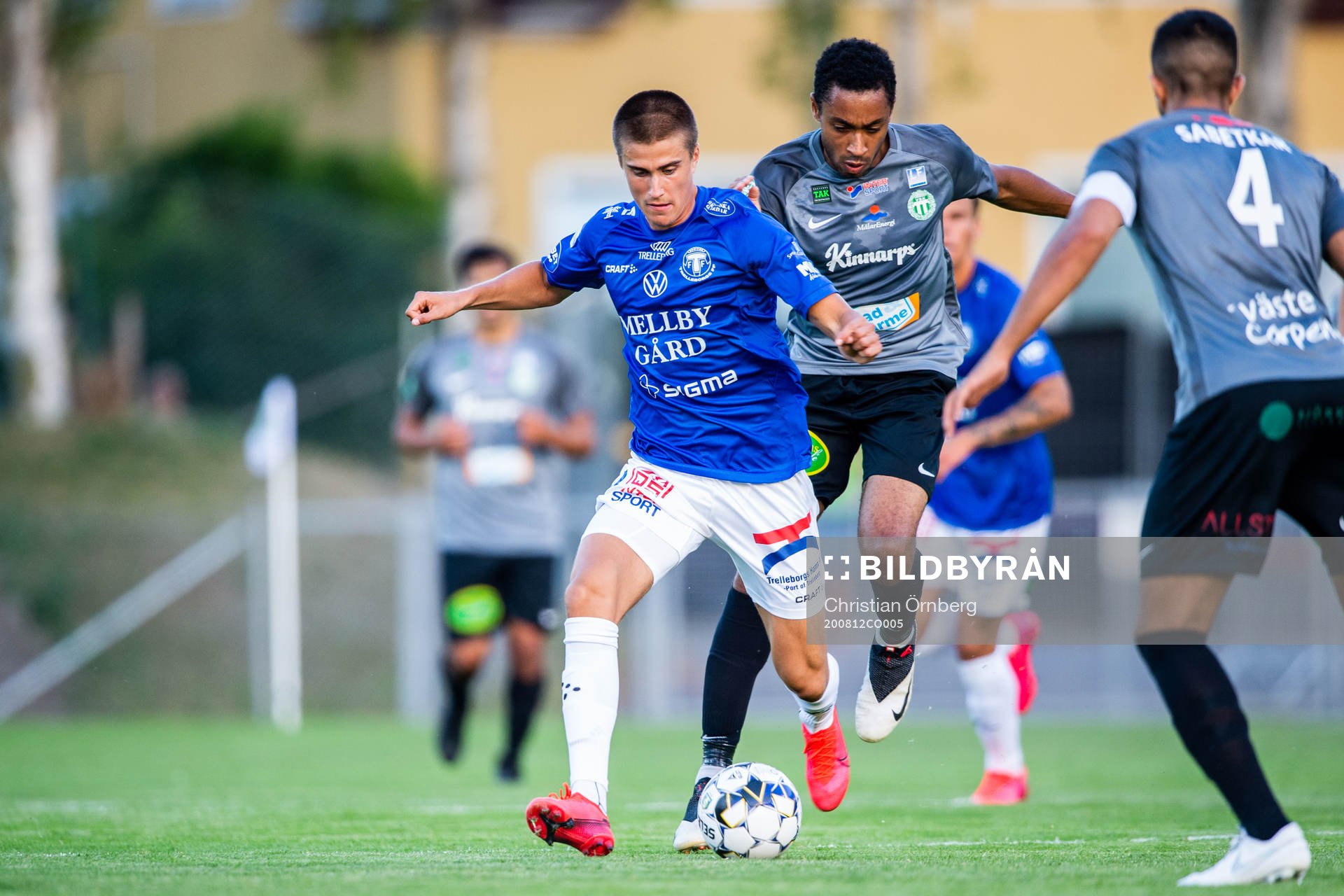 Trelleborgs Fritiof Björkén och Västerås Brian Span