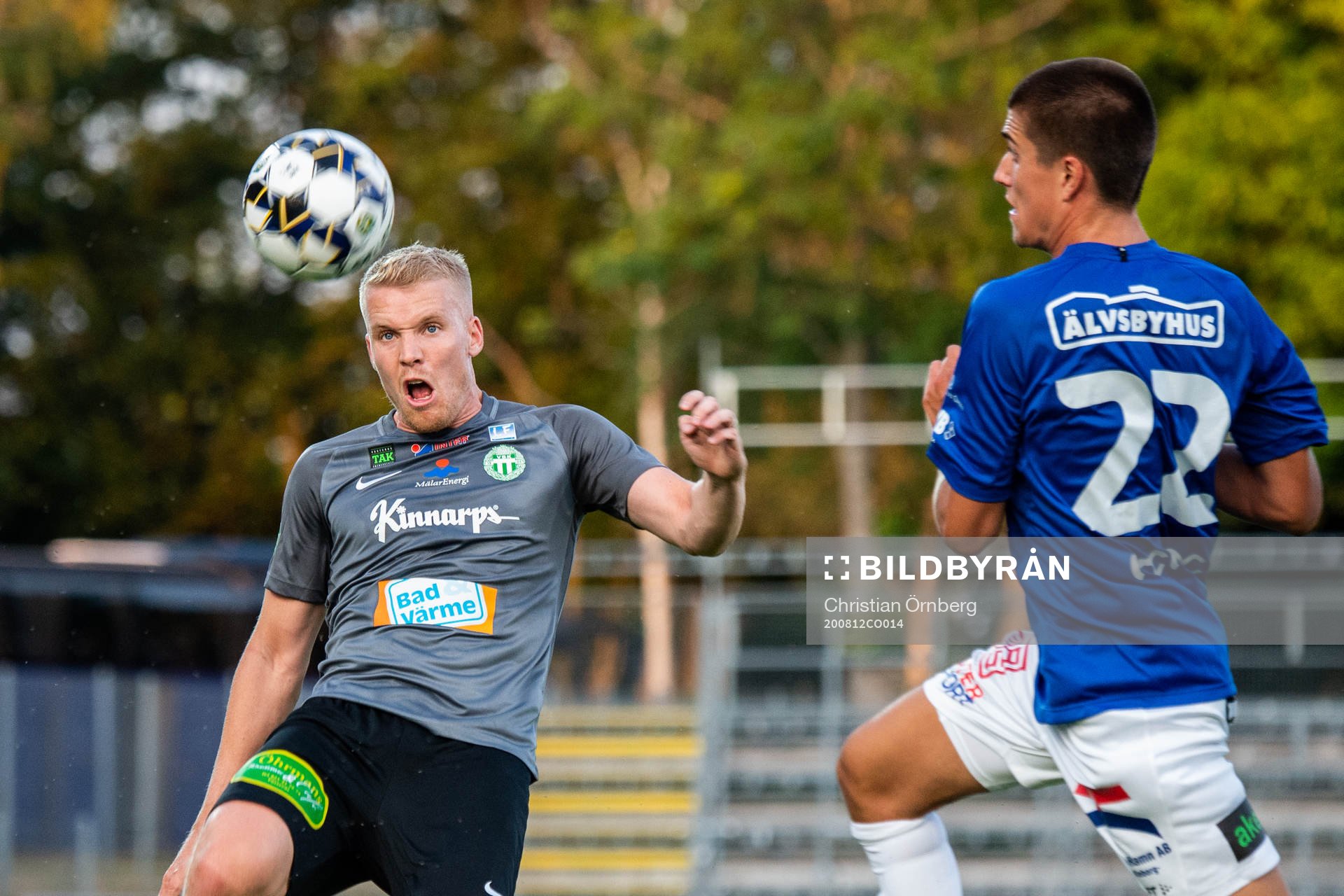 Västerås Simon Johansson och Trelleborgs Carl Björk