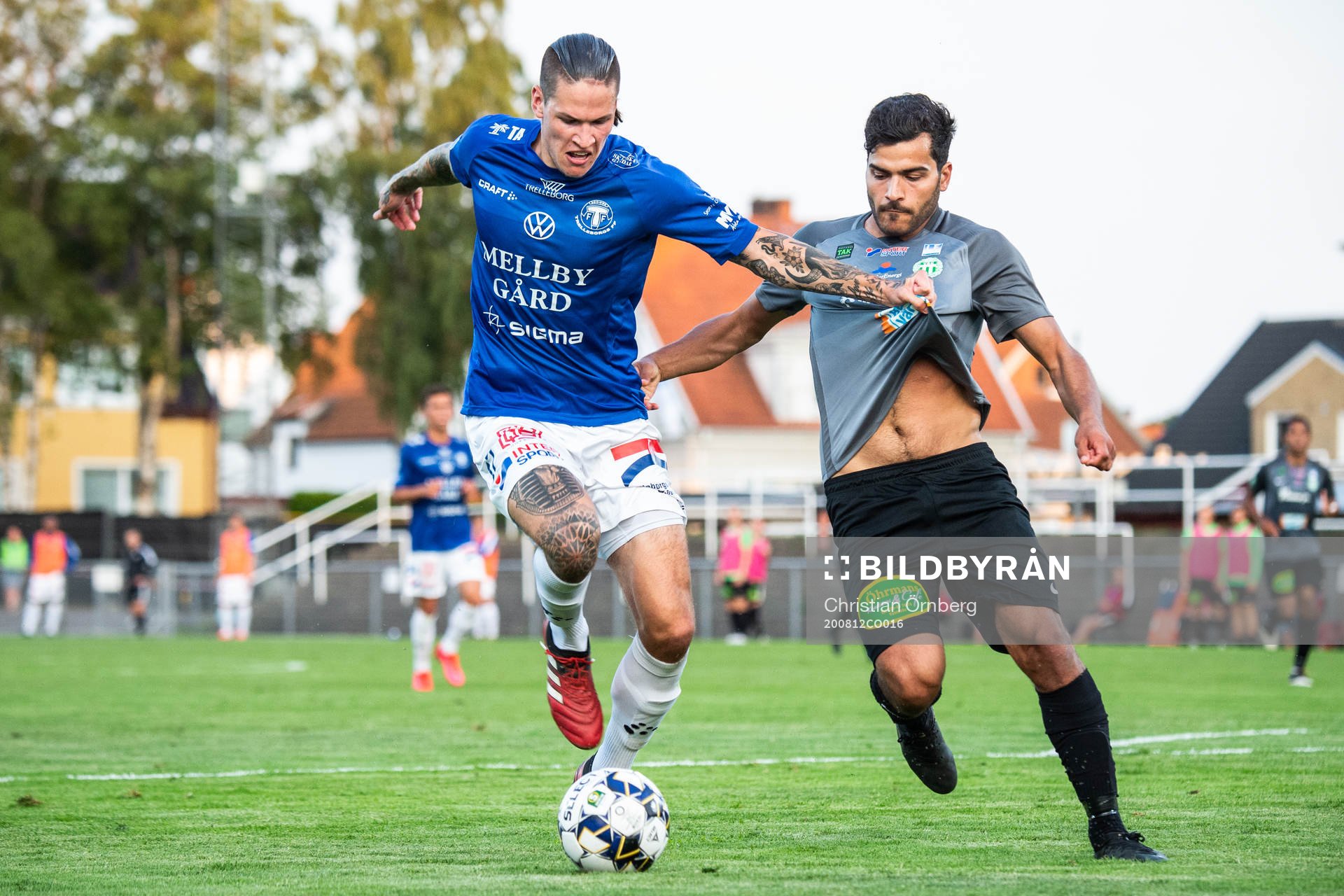 Västerås Carlos Gaete Moggia och Trelleborgs Fatawu Safiu