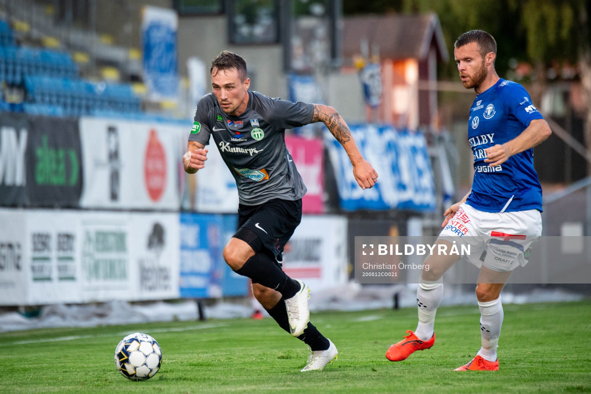 Västerås Filip Tronet och Trelleborgs Måns Söderqvist