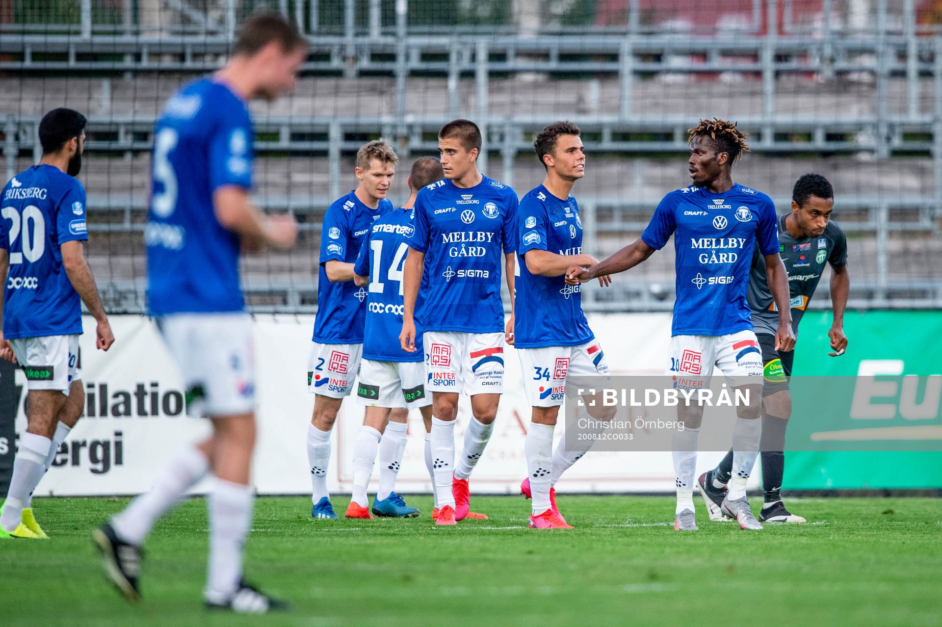 Trelleborgs Fatawu Safiu jublar
