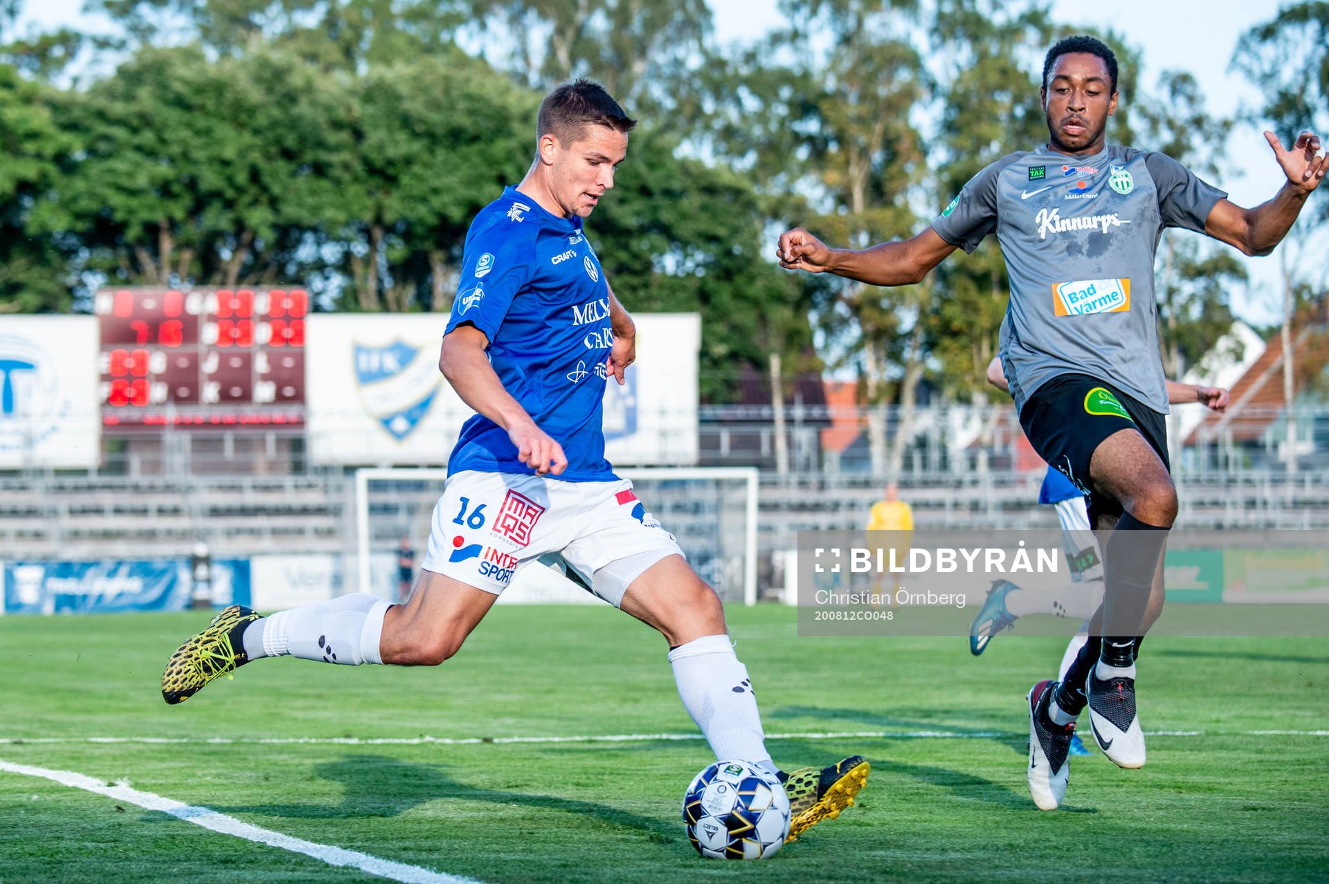 Trelleborgs Oscar Johansson mot Västerås Brian Span