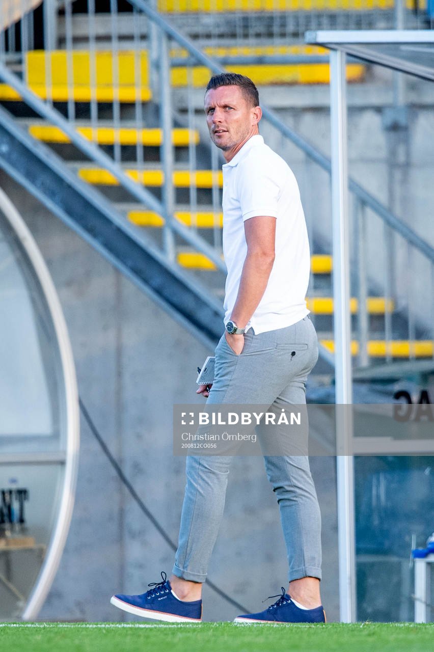 Trelleborgs tränare Kristian Haynes