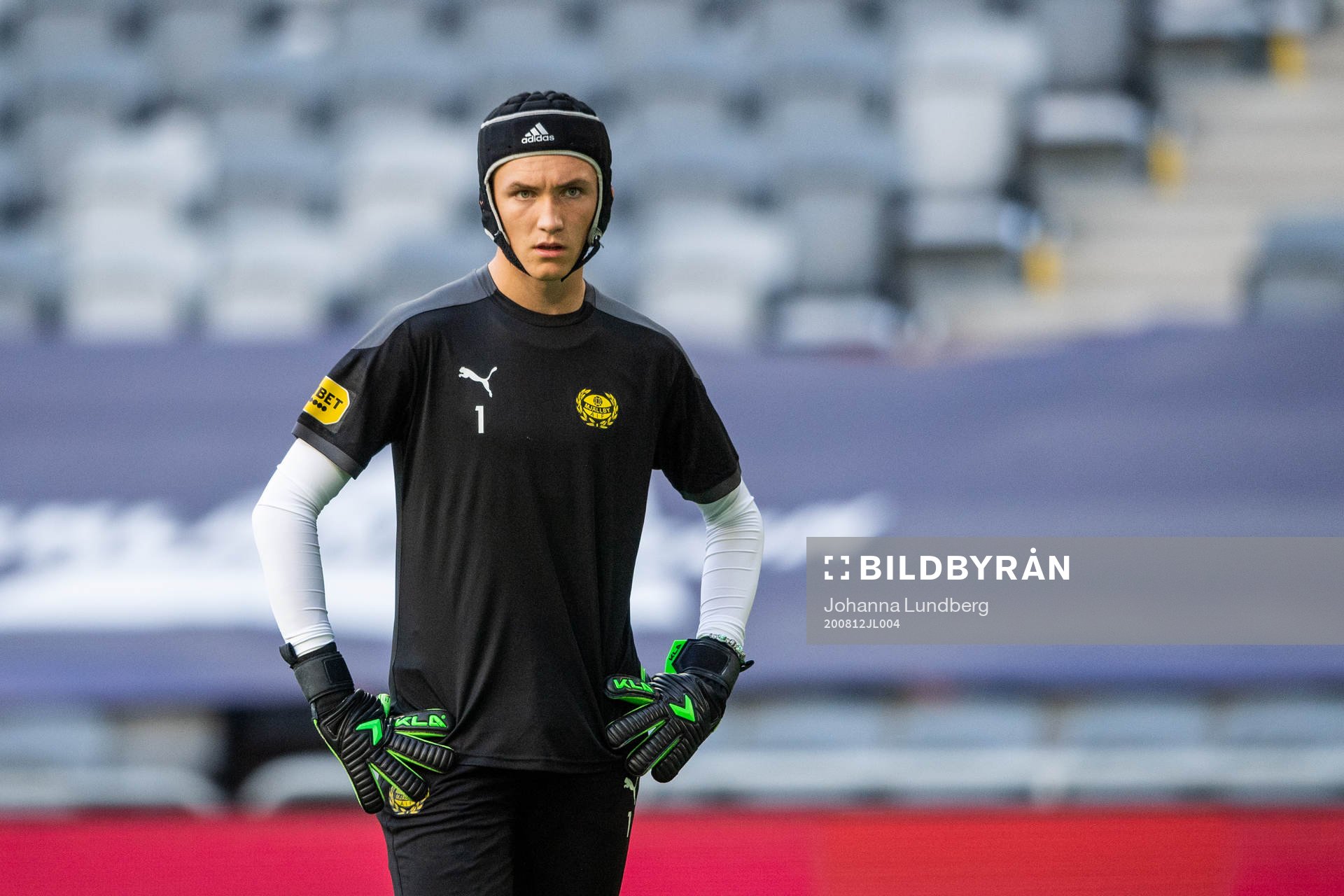 Mjällbys målvakt Noel Törnqvist