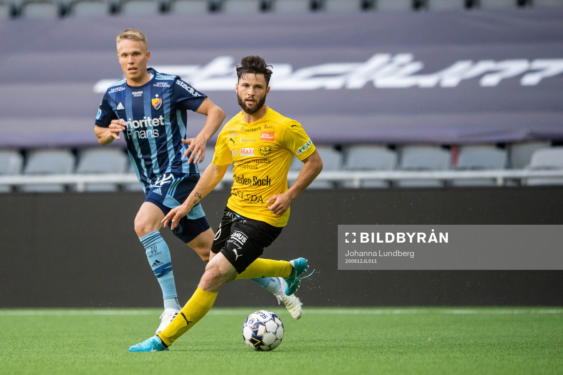 Mjällbys Jonathan Tamimi och Djurgårdens Jonathan