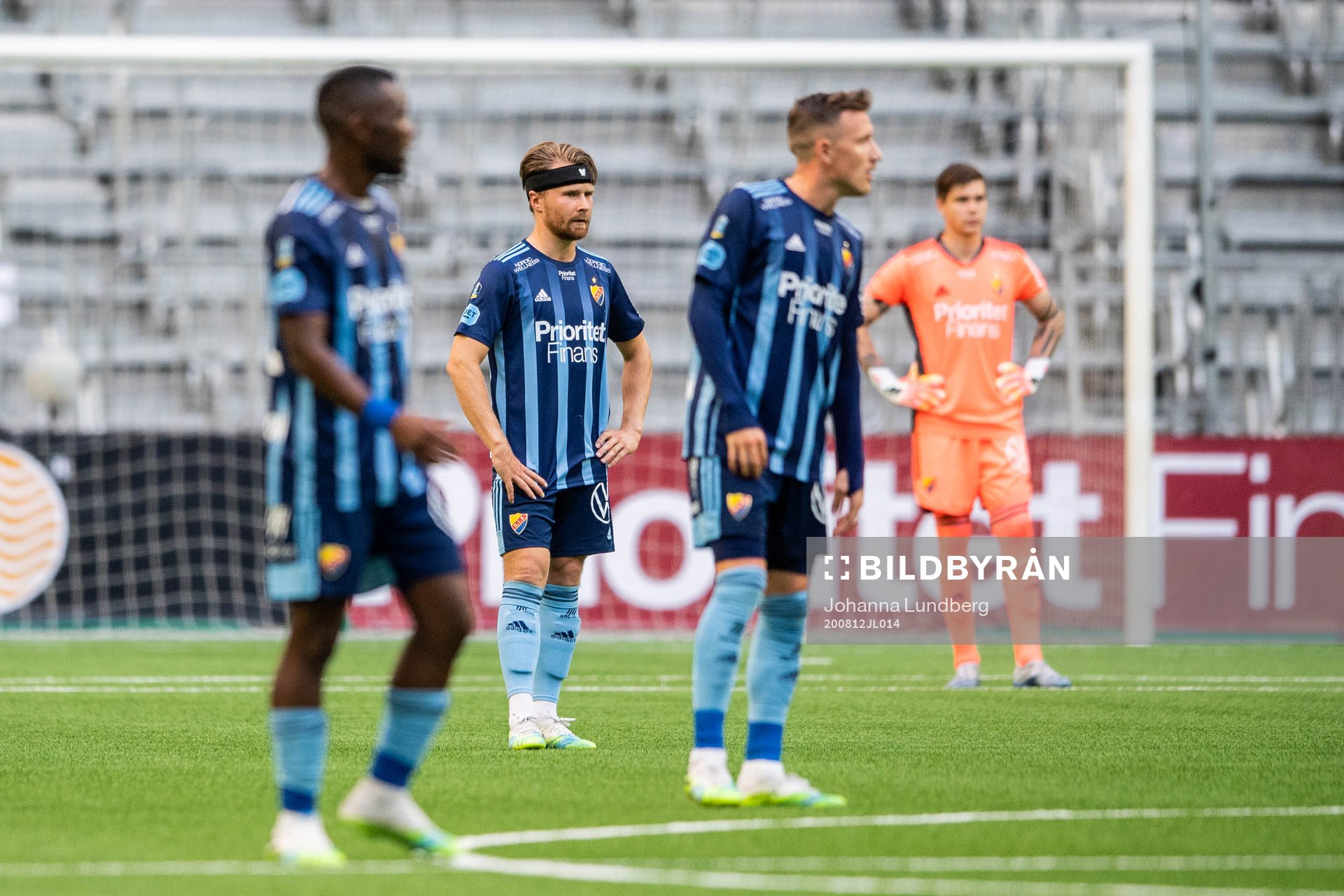 Djurgårdens Jacob Une Larsson deppar