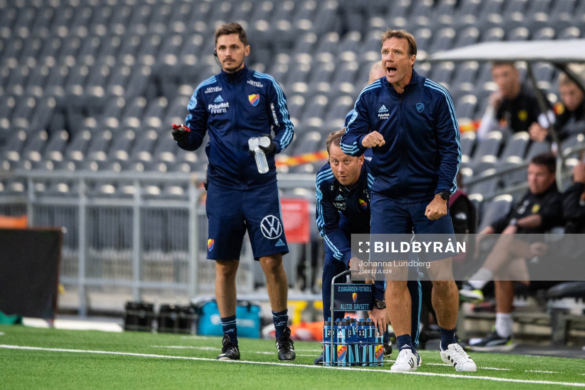 Djurgårdens tränare Kim Bergstrand