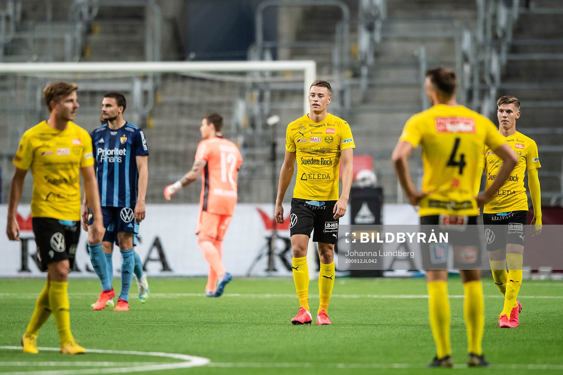 Mjällbys spelare deppar