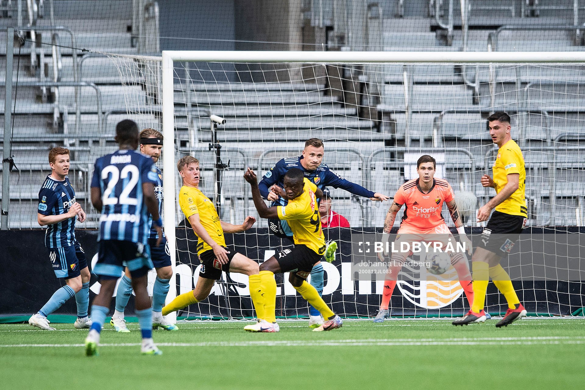 Djurgårdens målvakt Per Kristian Bråtveit