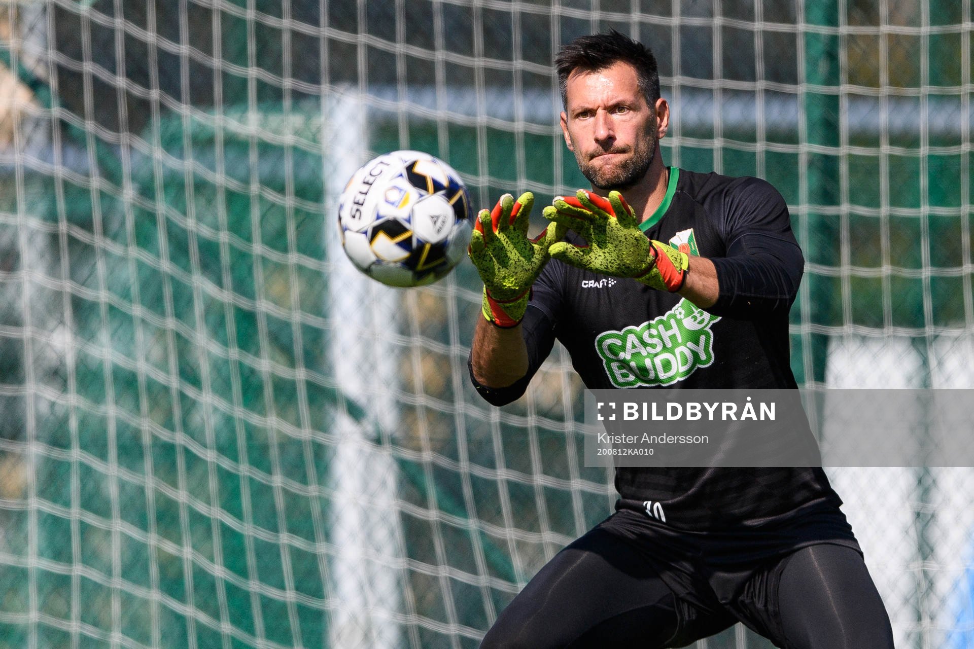 Varbergs målvakt Stojan Lukic