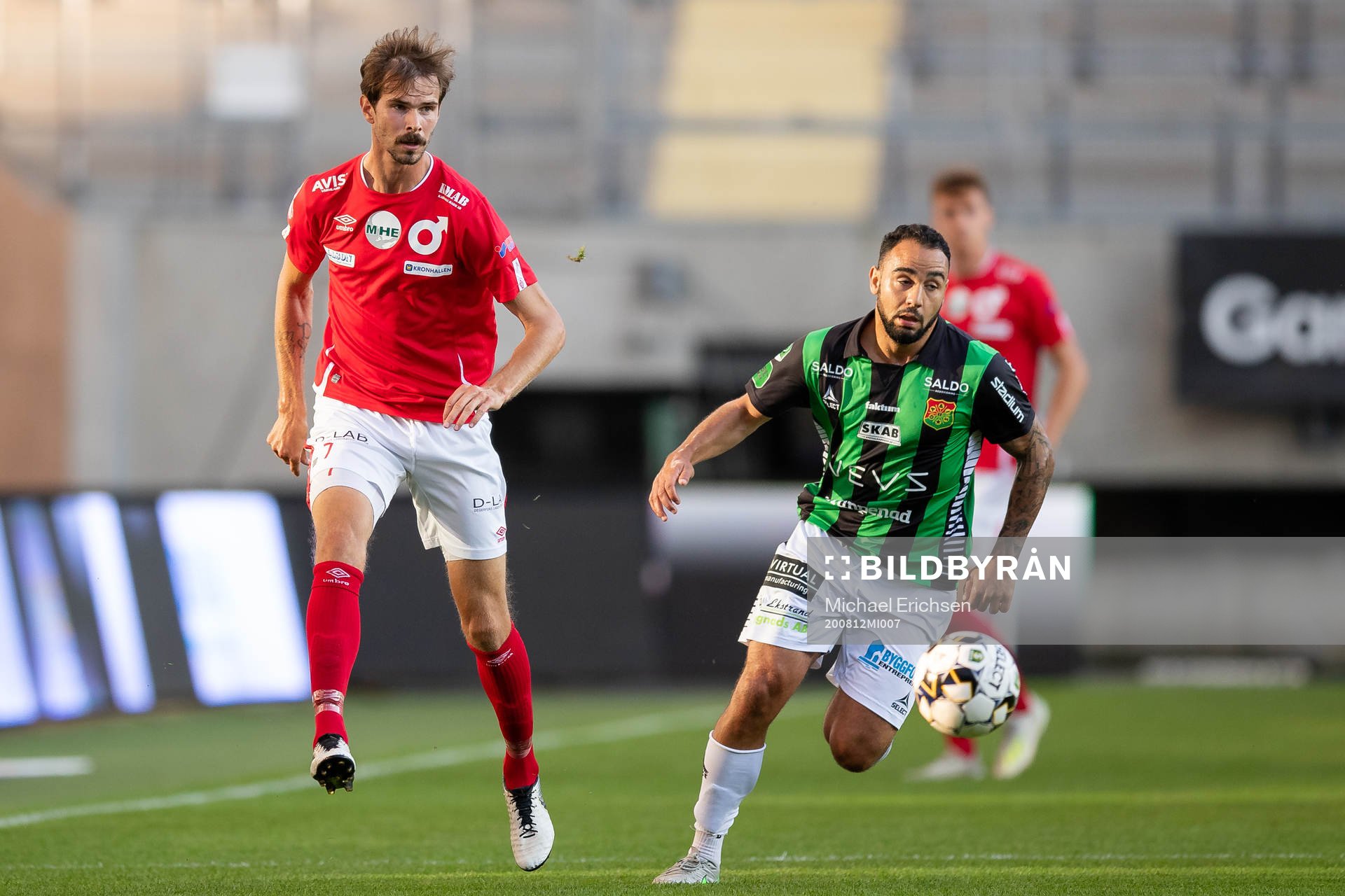 Degerfors Sebastian Olsson och GAIS Richard Yarsuvat