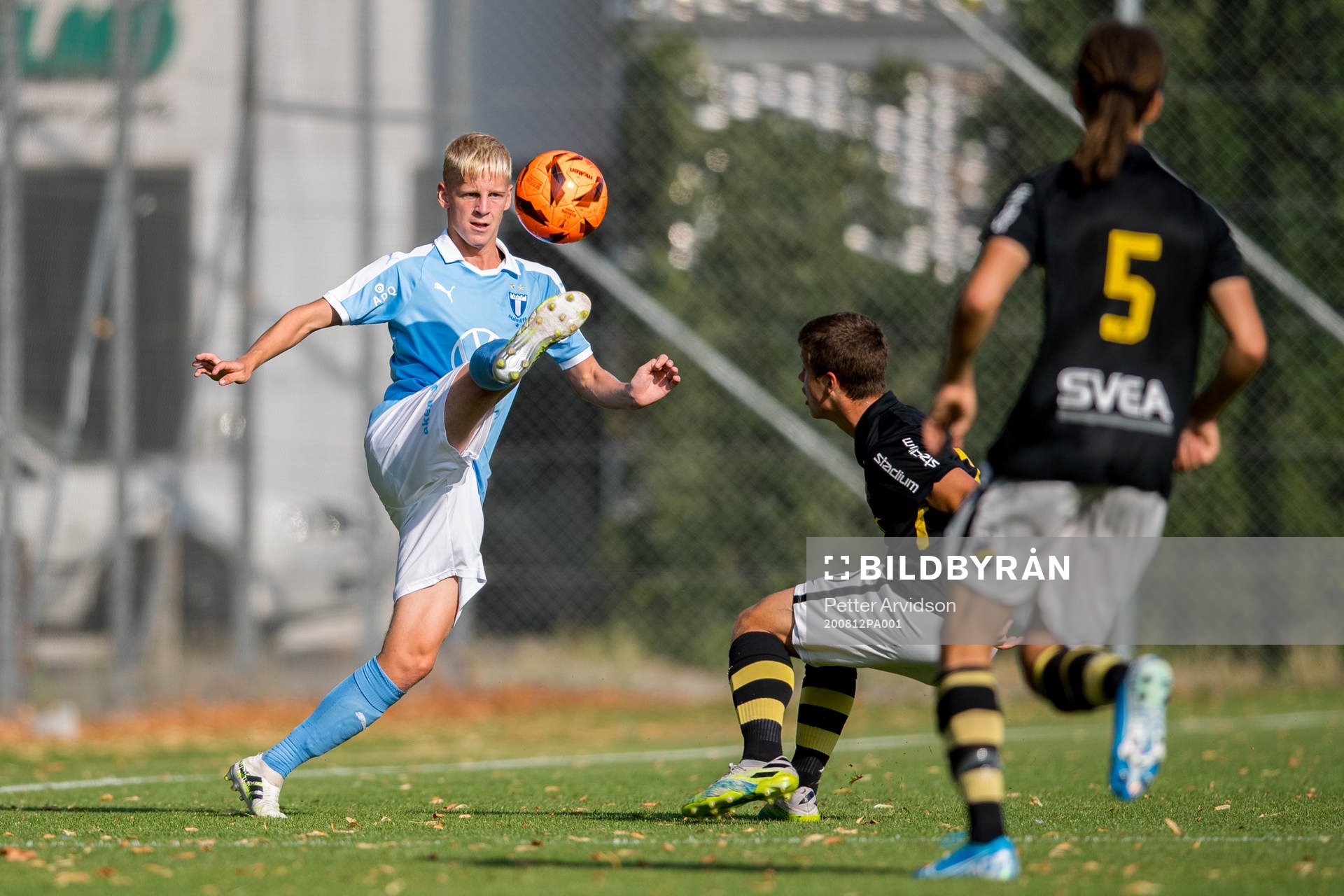 under finalen i p17 Ligacupen i fotboll mellan Malmö FF
