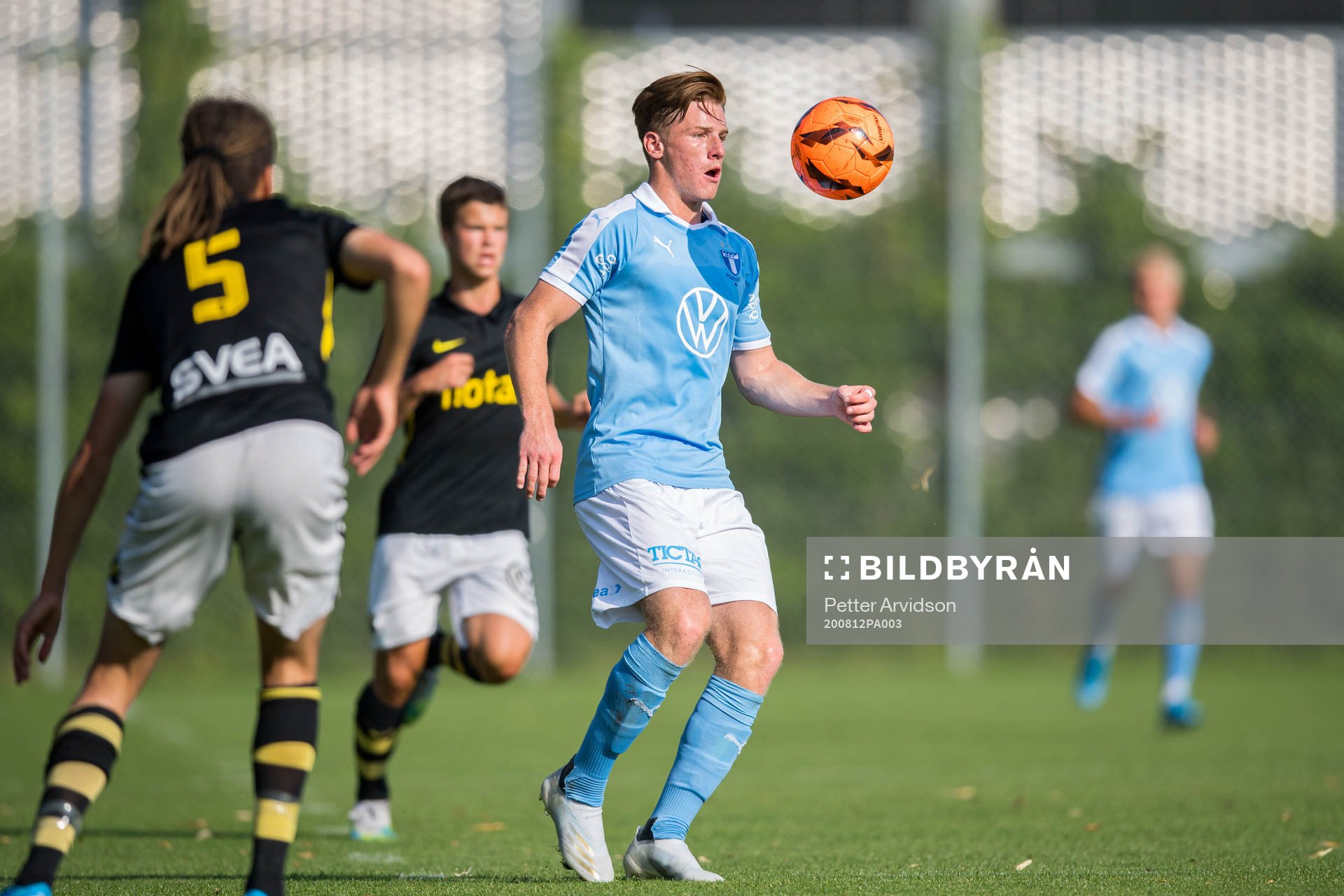 under finalen i p17 Ligacupen i fotboll mellan Malmö FF