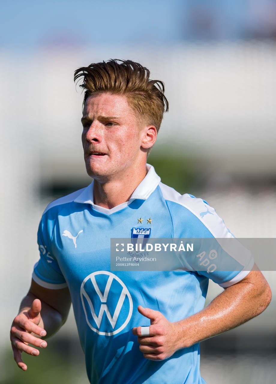 under finalen i p17 Ligacupen i fotboll mellan Malmö FF