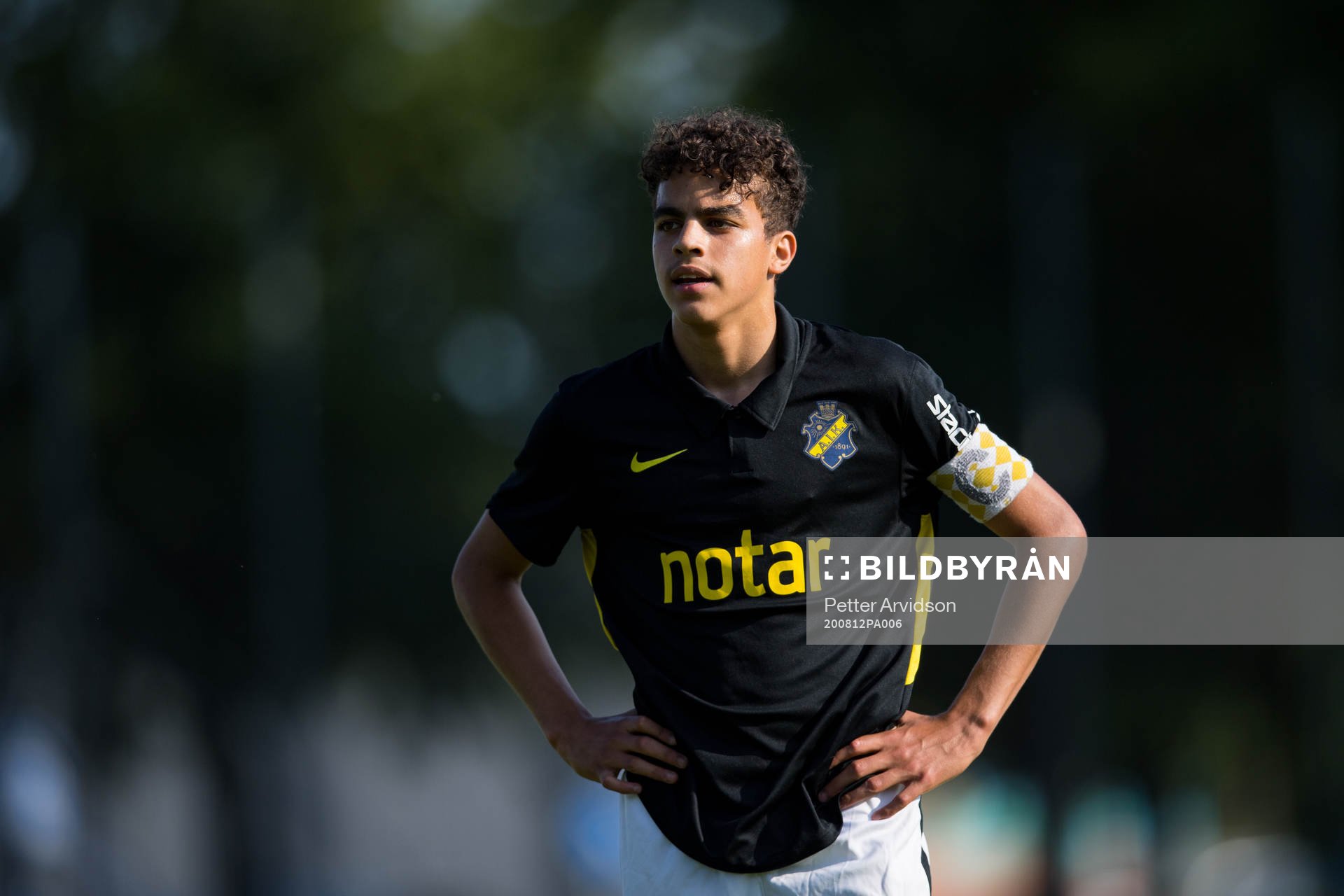 under finalen i p17 Ligacupen i fotboll mellan Malmö FF