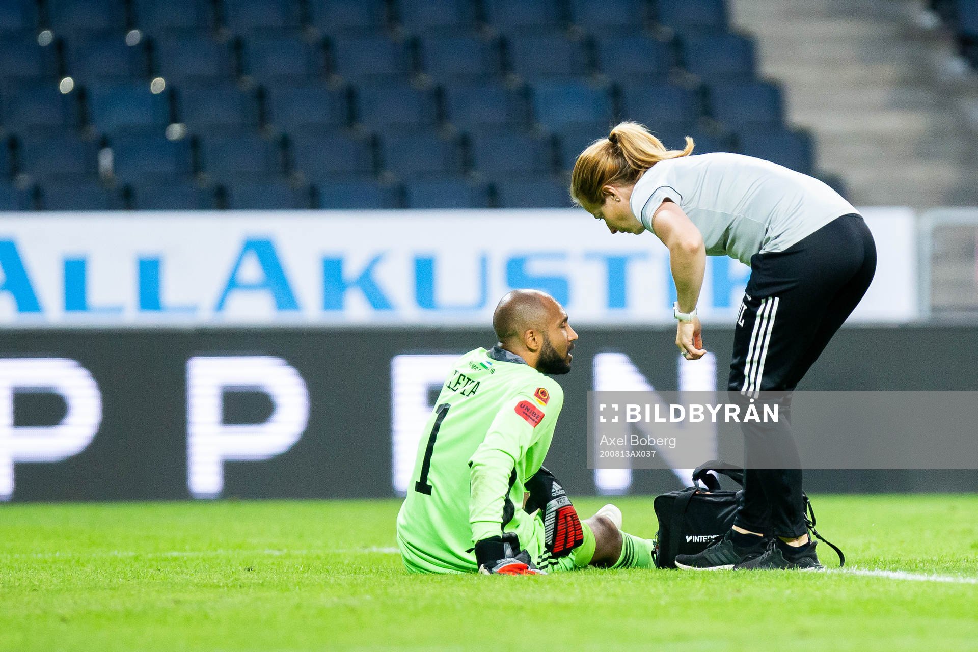 Östersunds målvakt Aly Keita