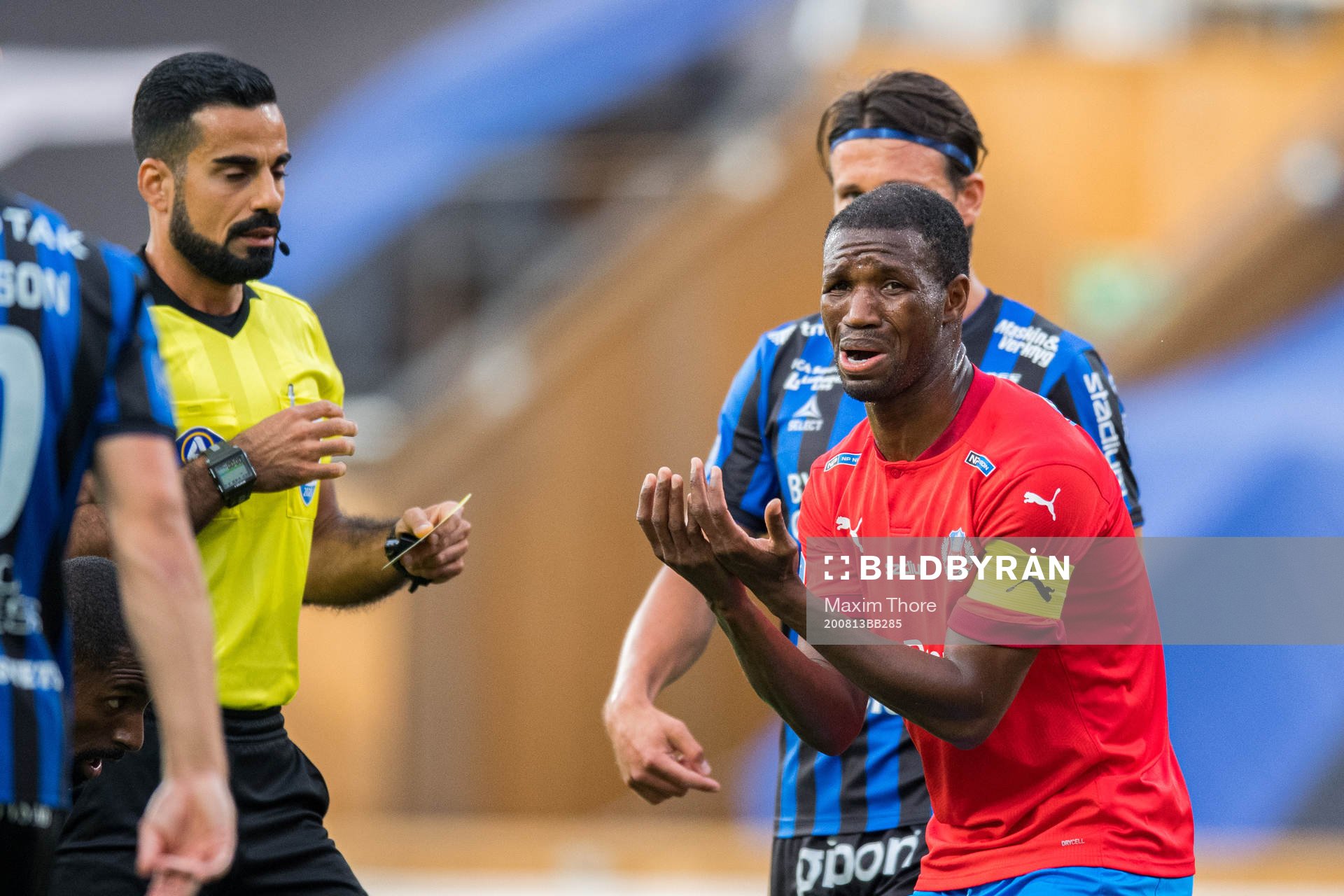Helsingborgs Mohammed Abubakari deppar
