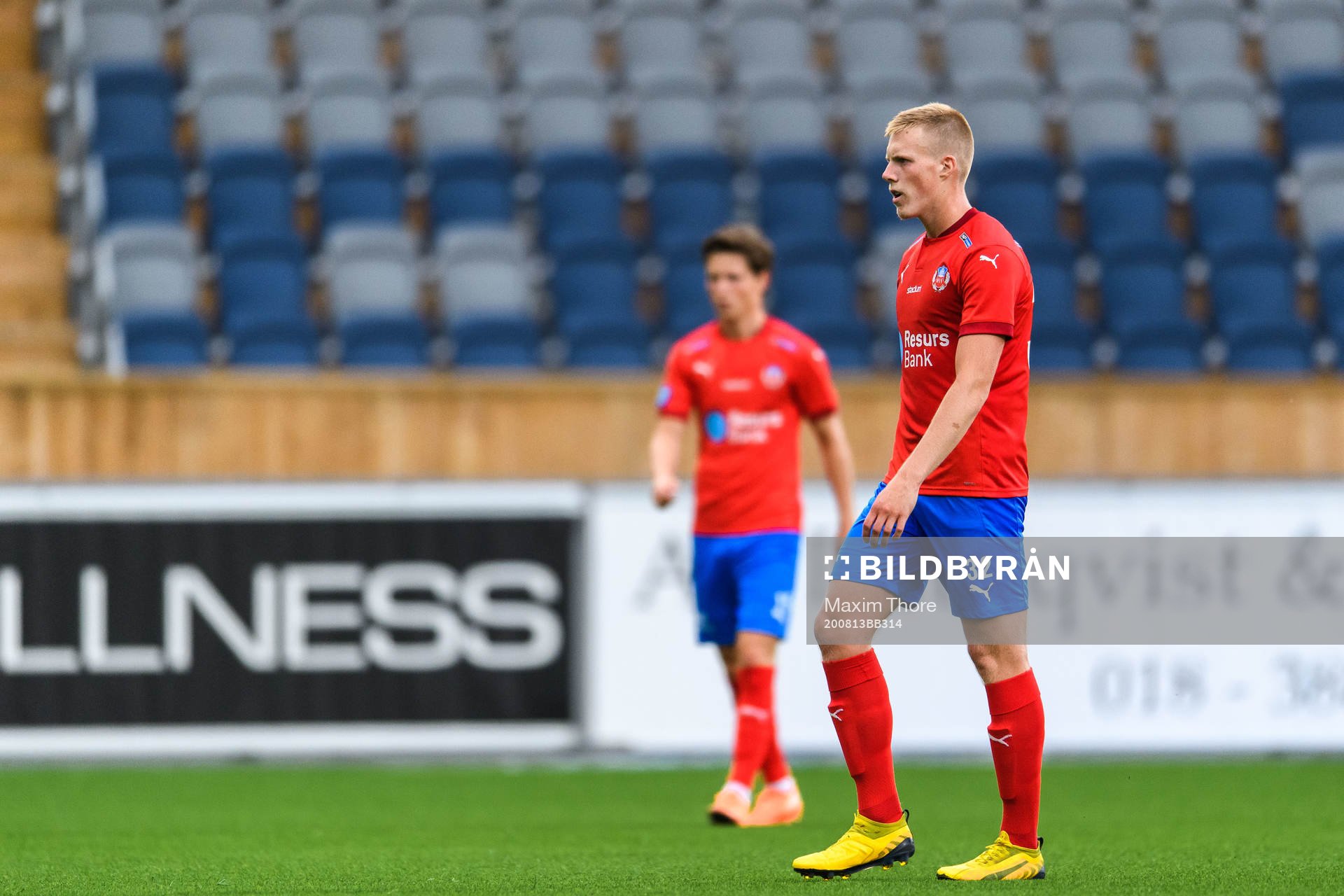Helsingborgs Emil Hellman deppar