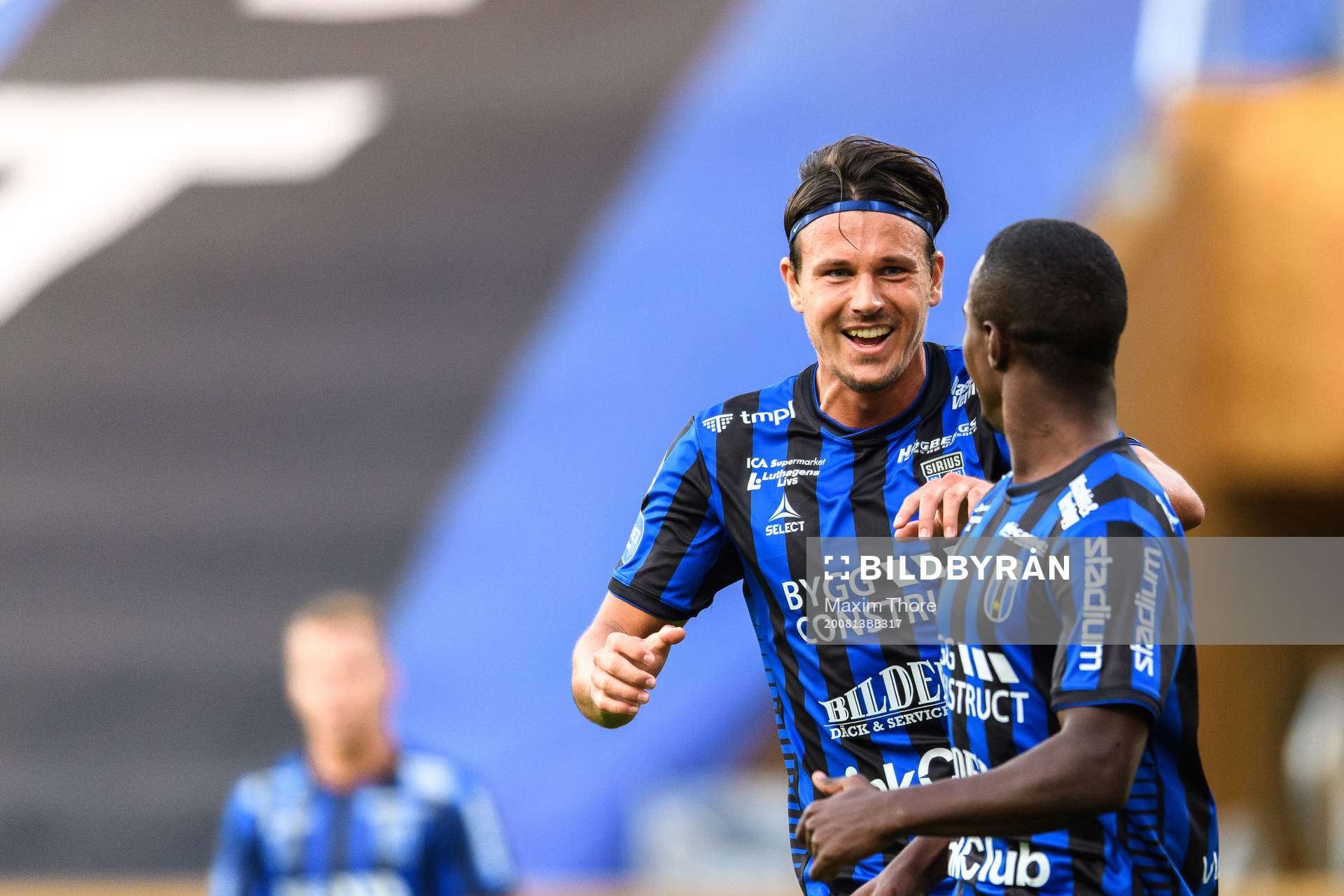 Sirius Stefano Vecchia jublar med Nahom Girmai Netabay