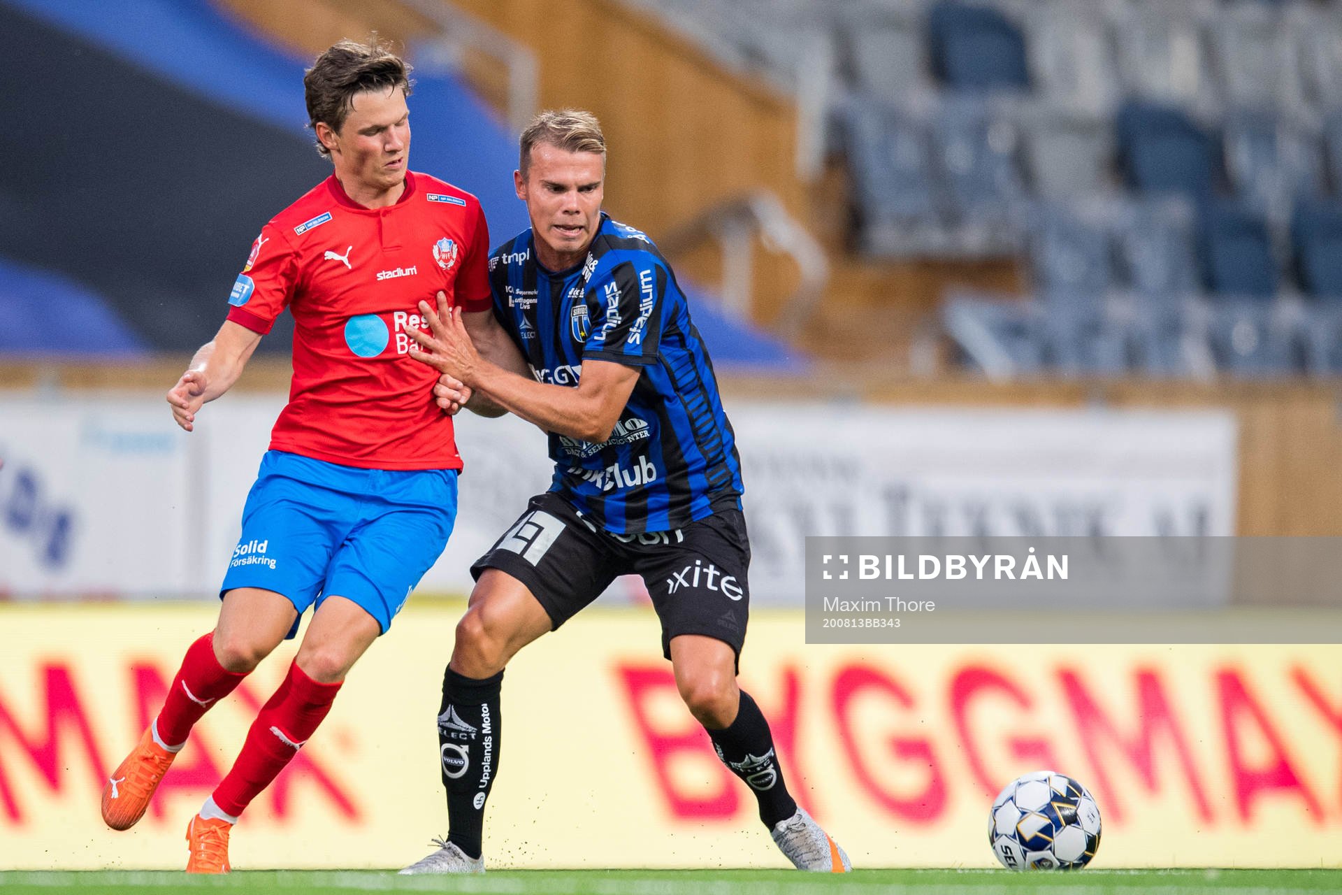 Helsingborgs Max Svensson och Sirius Elias Andersson