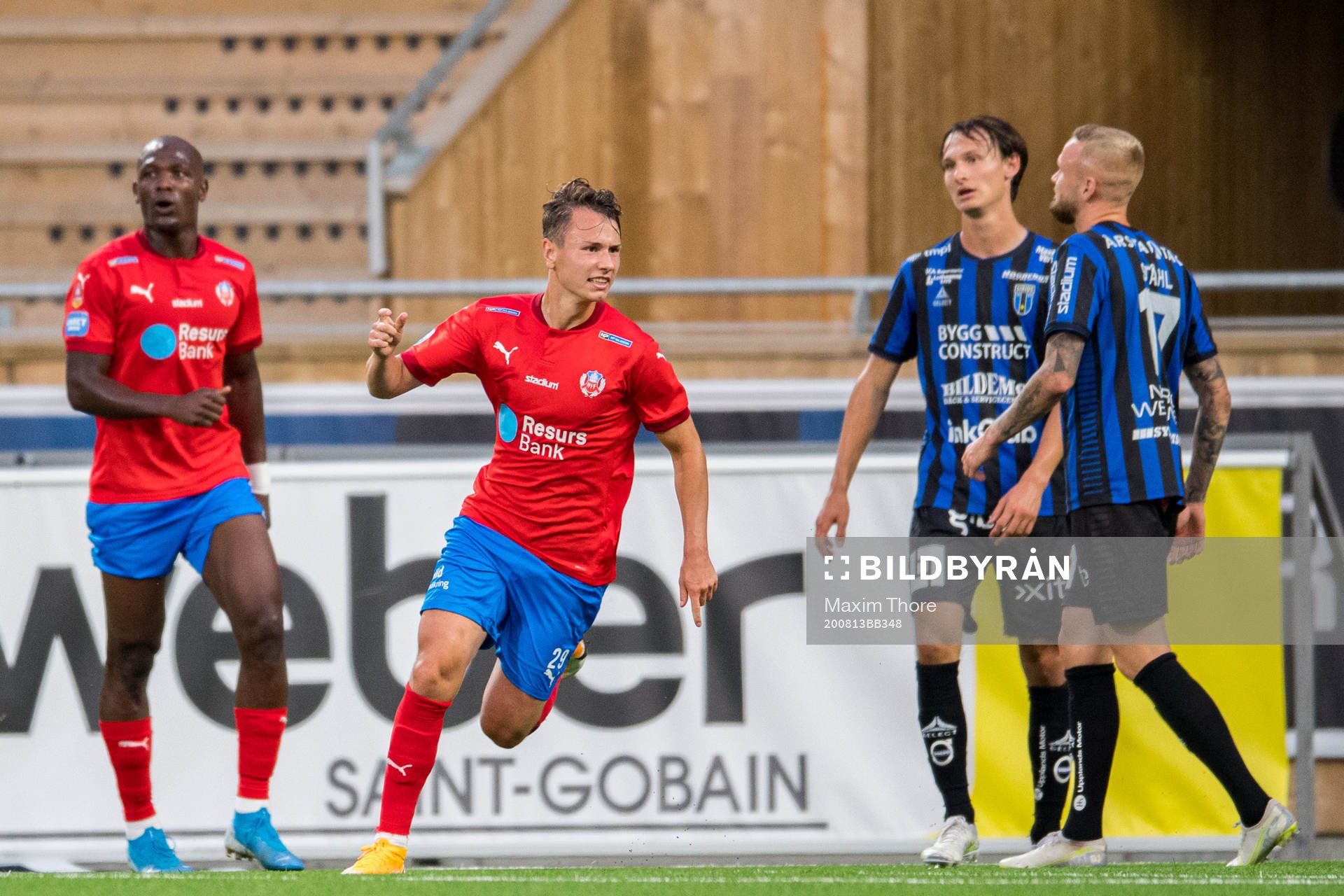 Helsingborgs Alex Timossi jublar