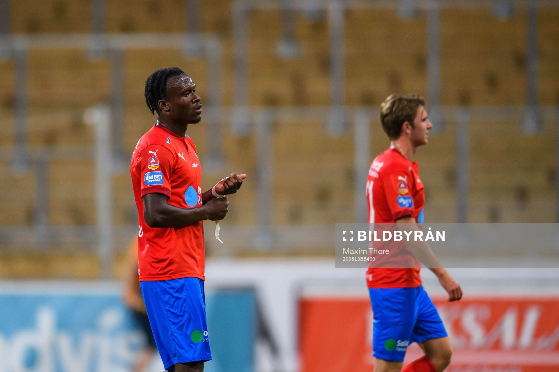 Helsingborgs Noel Mbo deppar